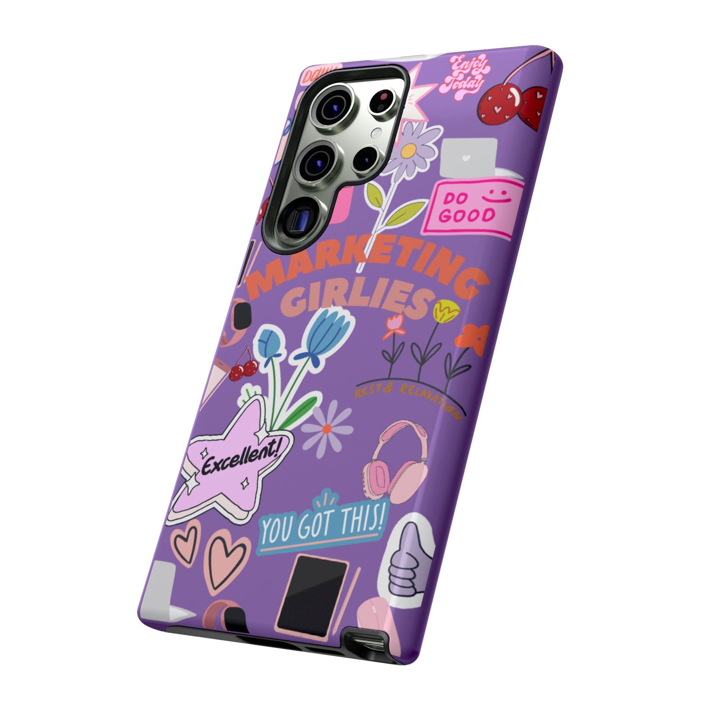 Marketing Girlies Sticker Phone Case