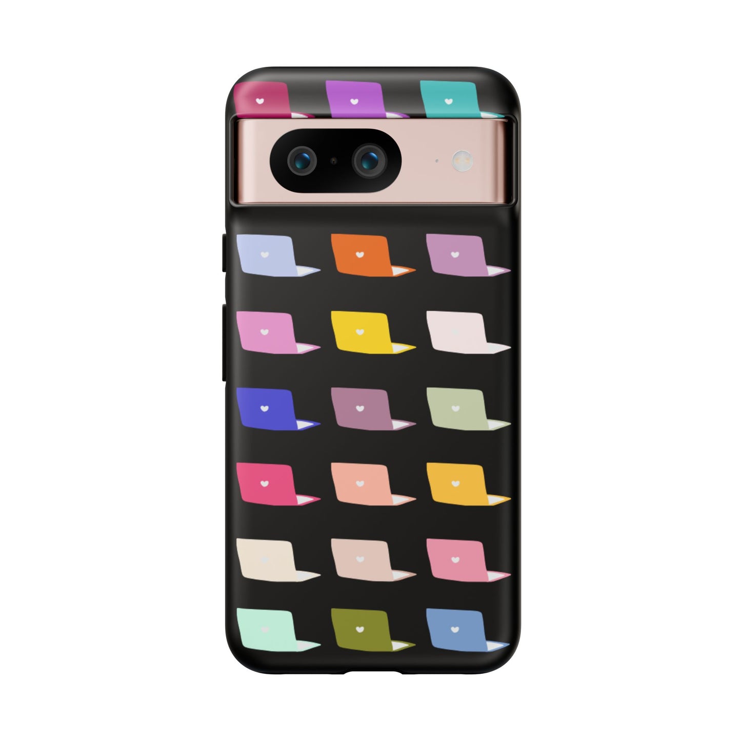 Colorful Laptop Icons Phone Case