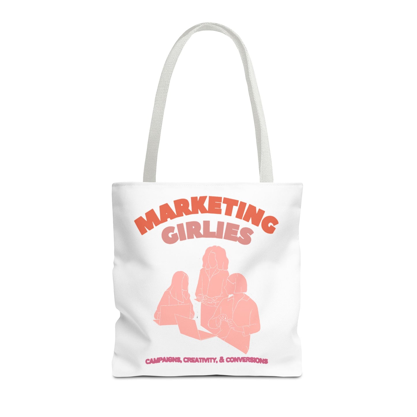 Marketing Girlies Tote Bag (AOP)