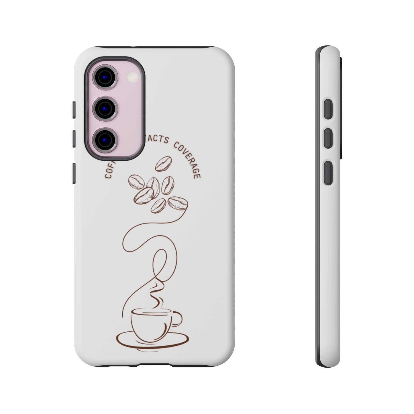 Coffee, Contacts, Coverage Phone Case