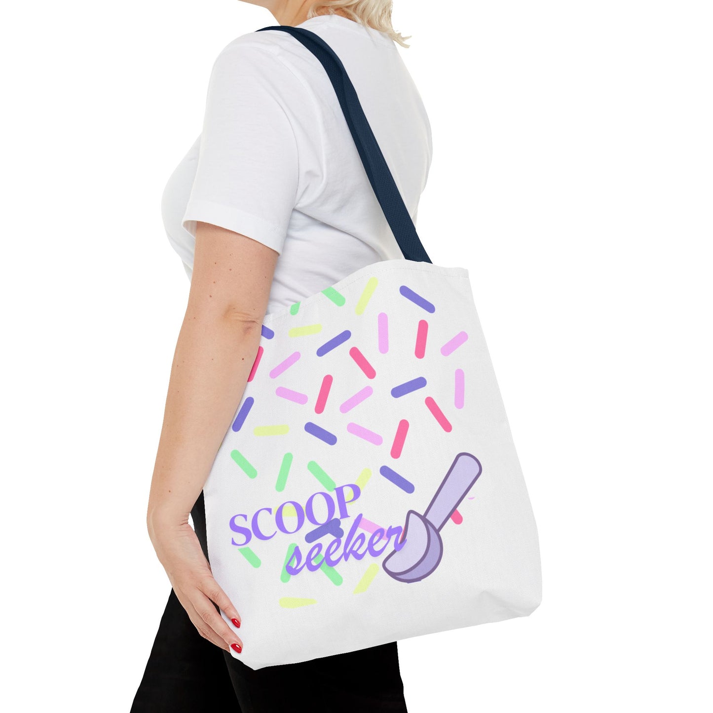 Scoop Seeker Tote Bag (AOP)