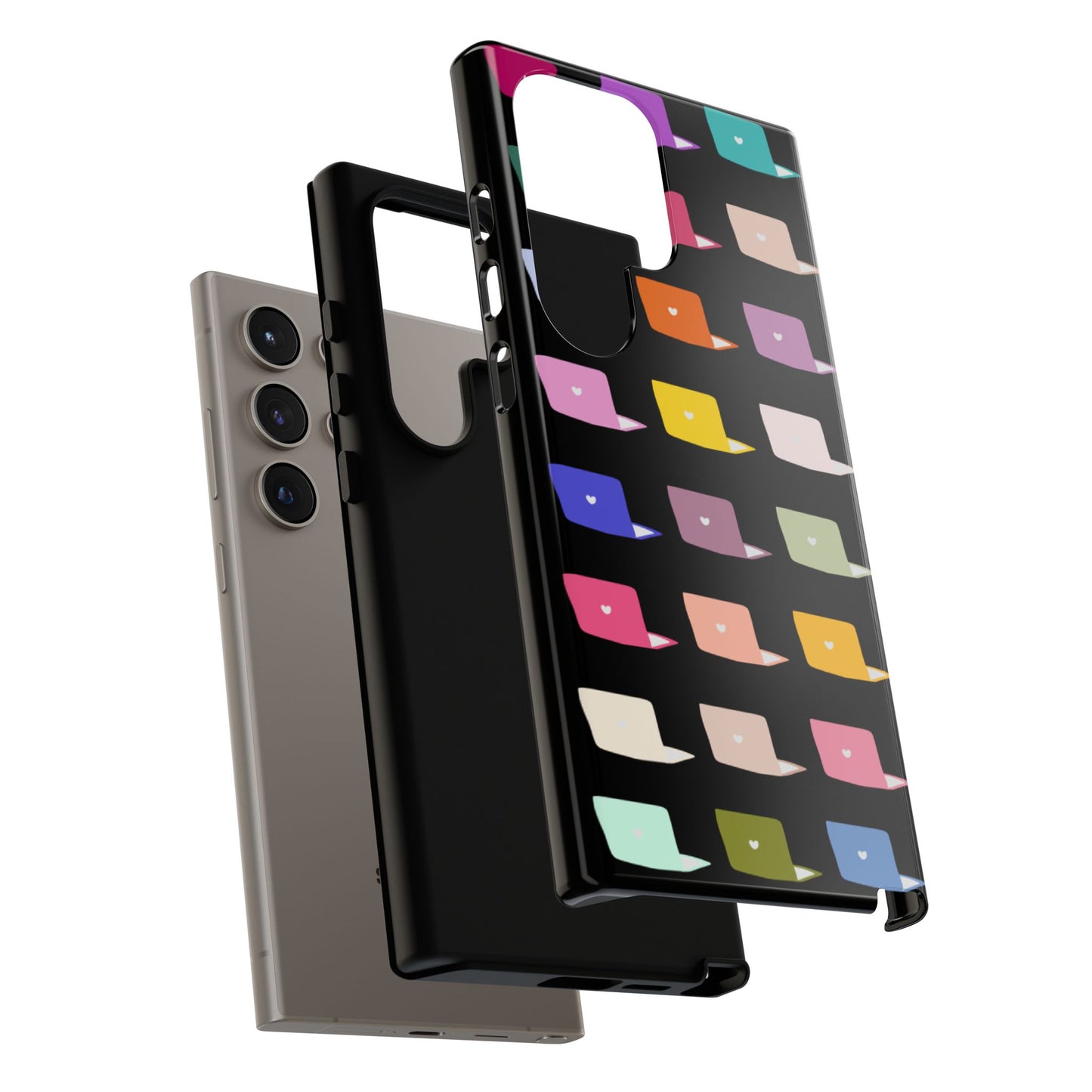 Colorful Laptop Icons Phone Case