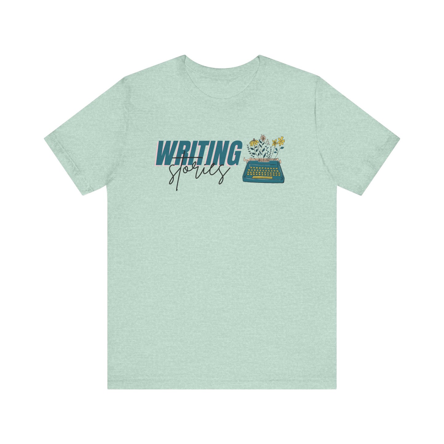 Writing Stories Unisex Jersey Short Sleeve Tee