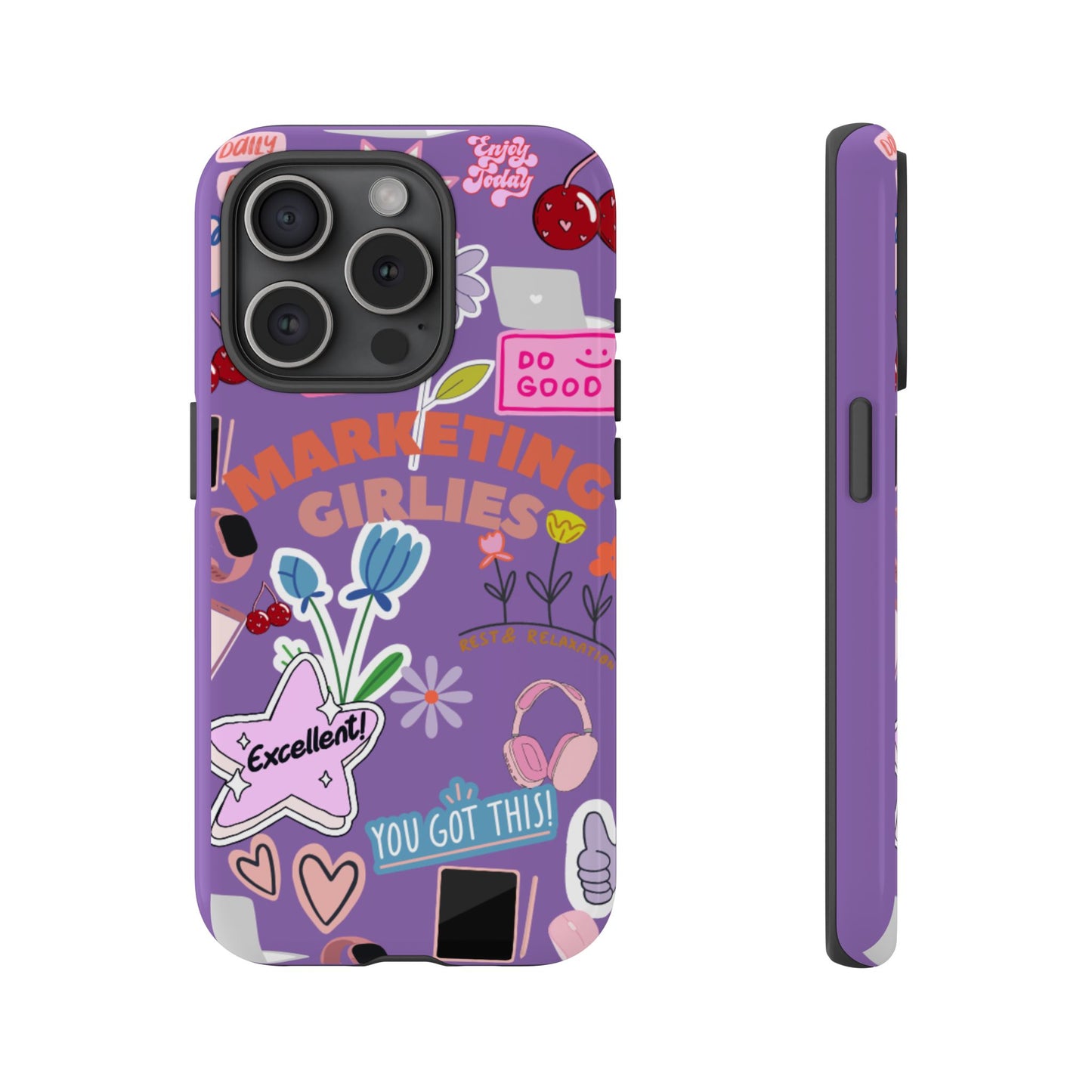 Marketing Girlies Sticker Phone Case