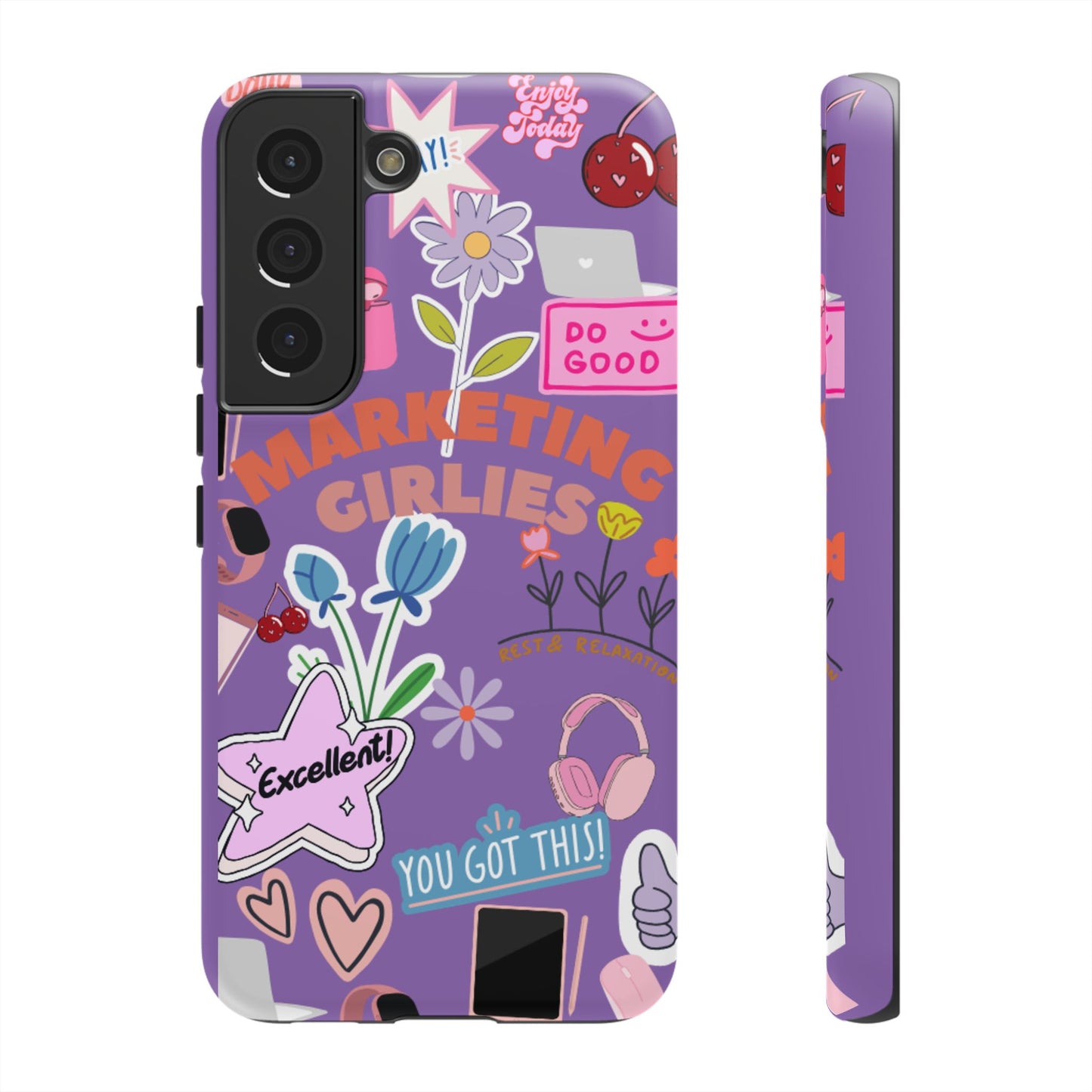 Marketing Girlies Sticker Phone Case