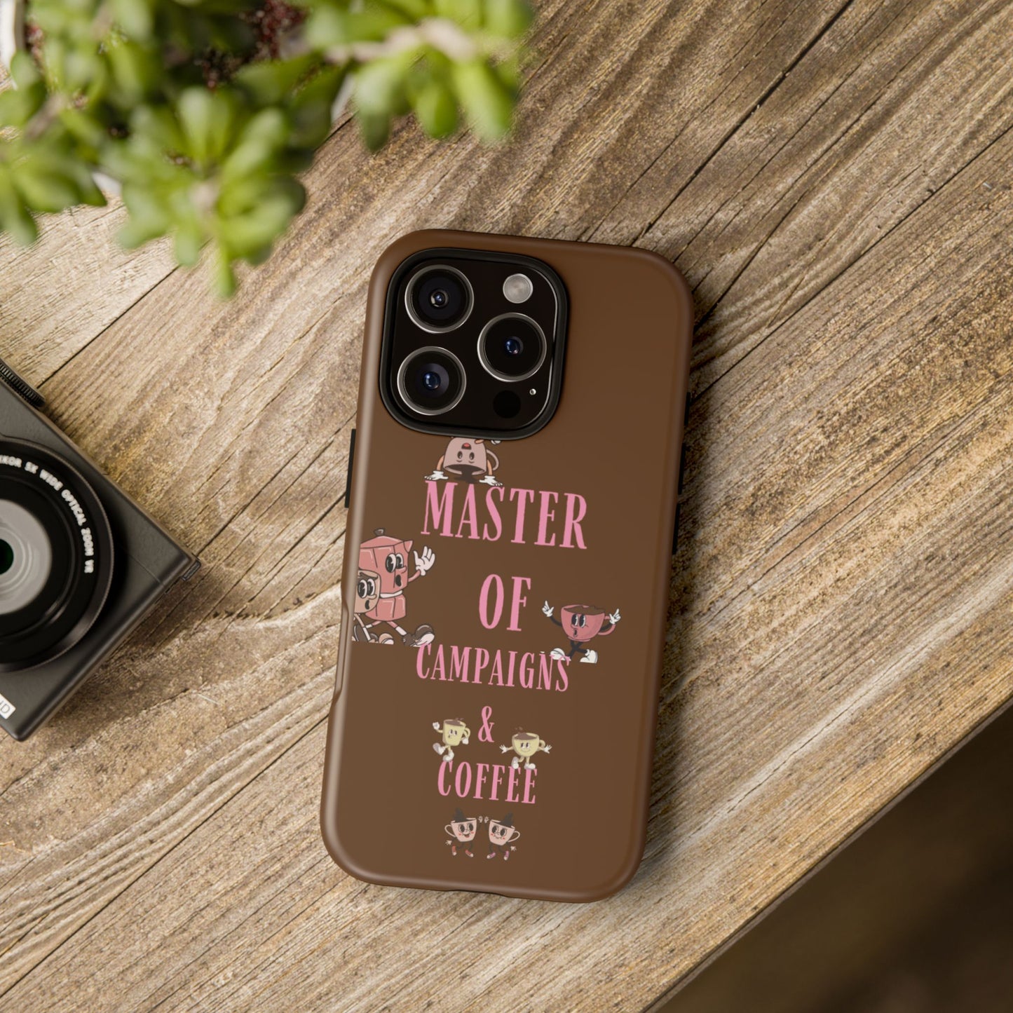 Master of Campaigns & Coffee Phone Case