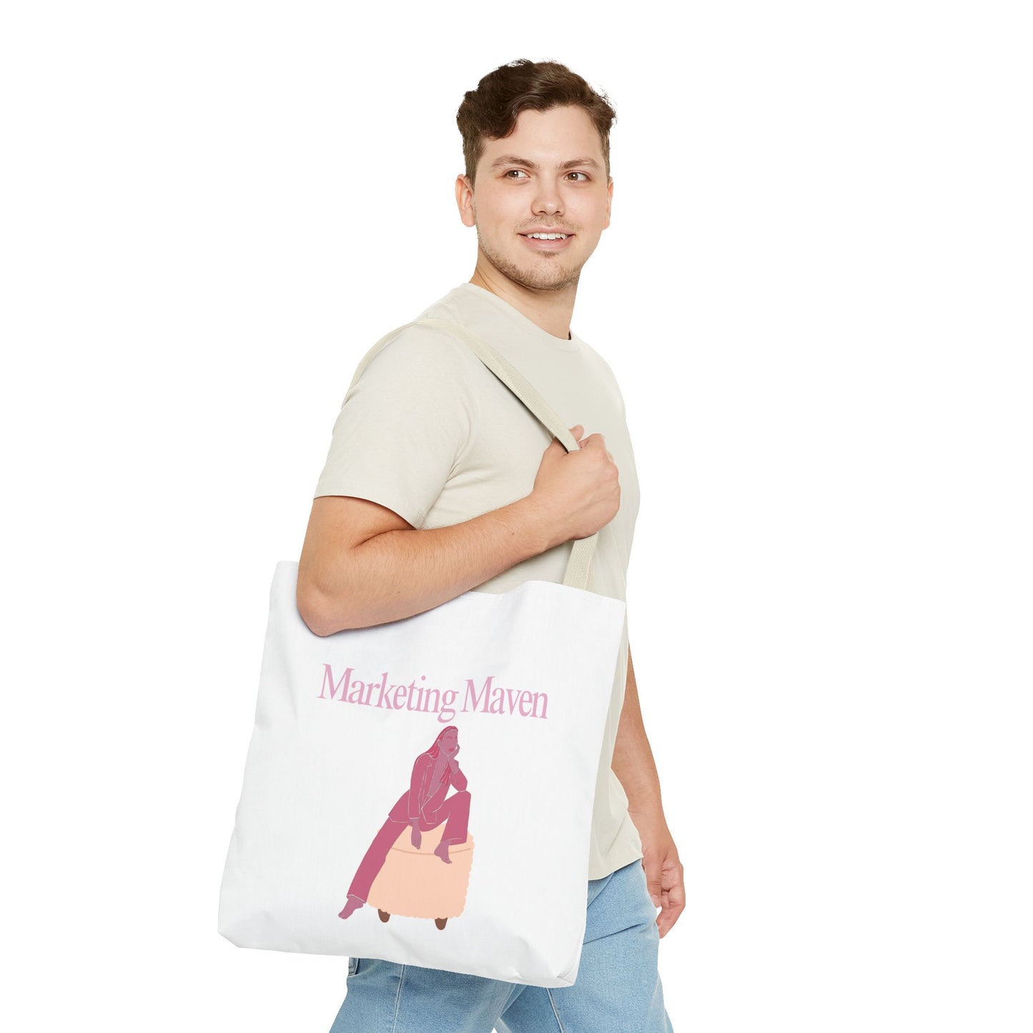 Marketing Maven Tote Bag (AOP)