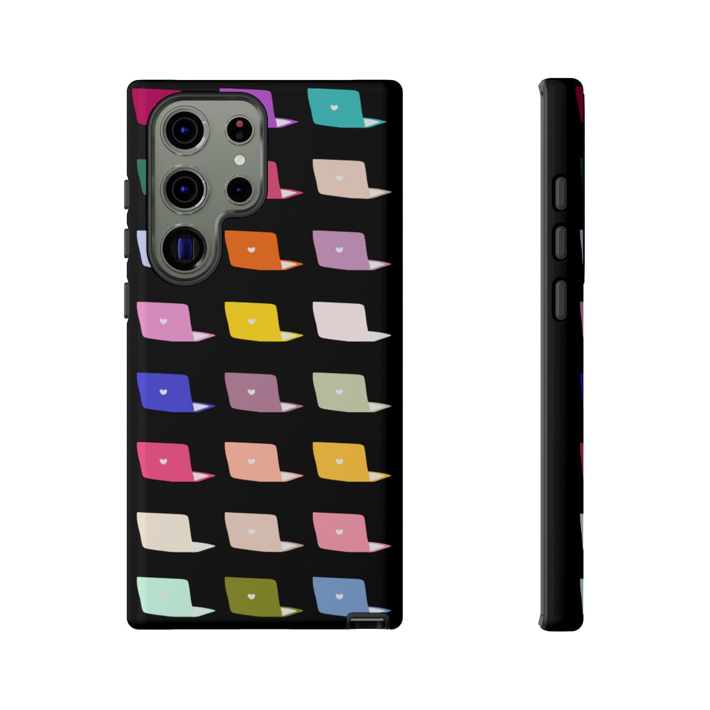 Colorful Laptop Icons Phone Case