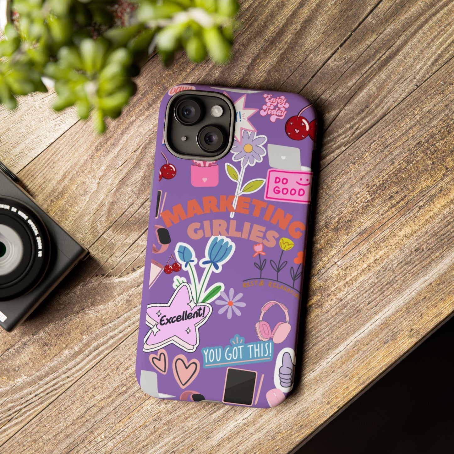 Marketing Girlies Sticker Phone Case