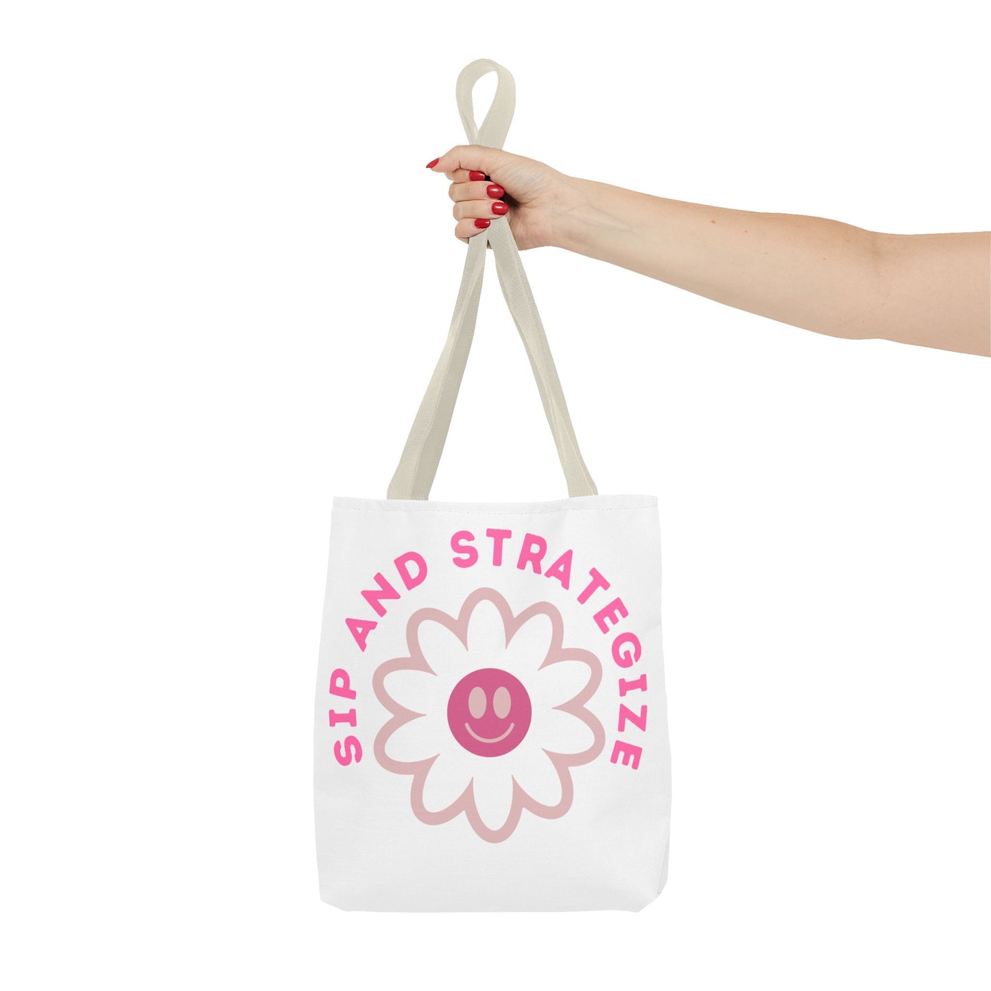 Sip & Strategize Tote Bag (AOP)