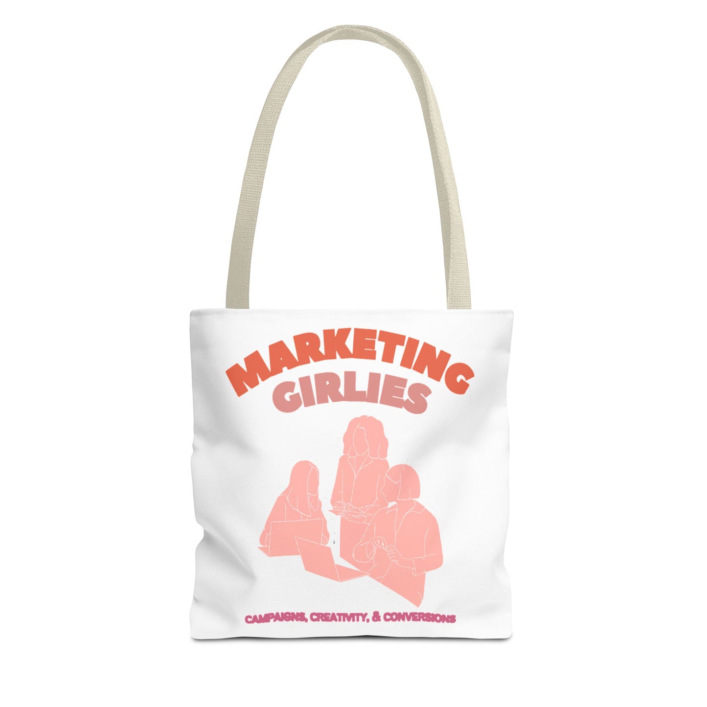 Marketing Girlies Tote Bag (AOP)