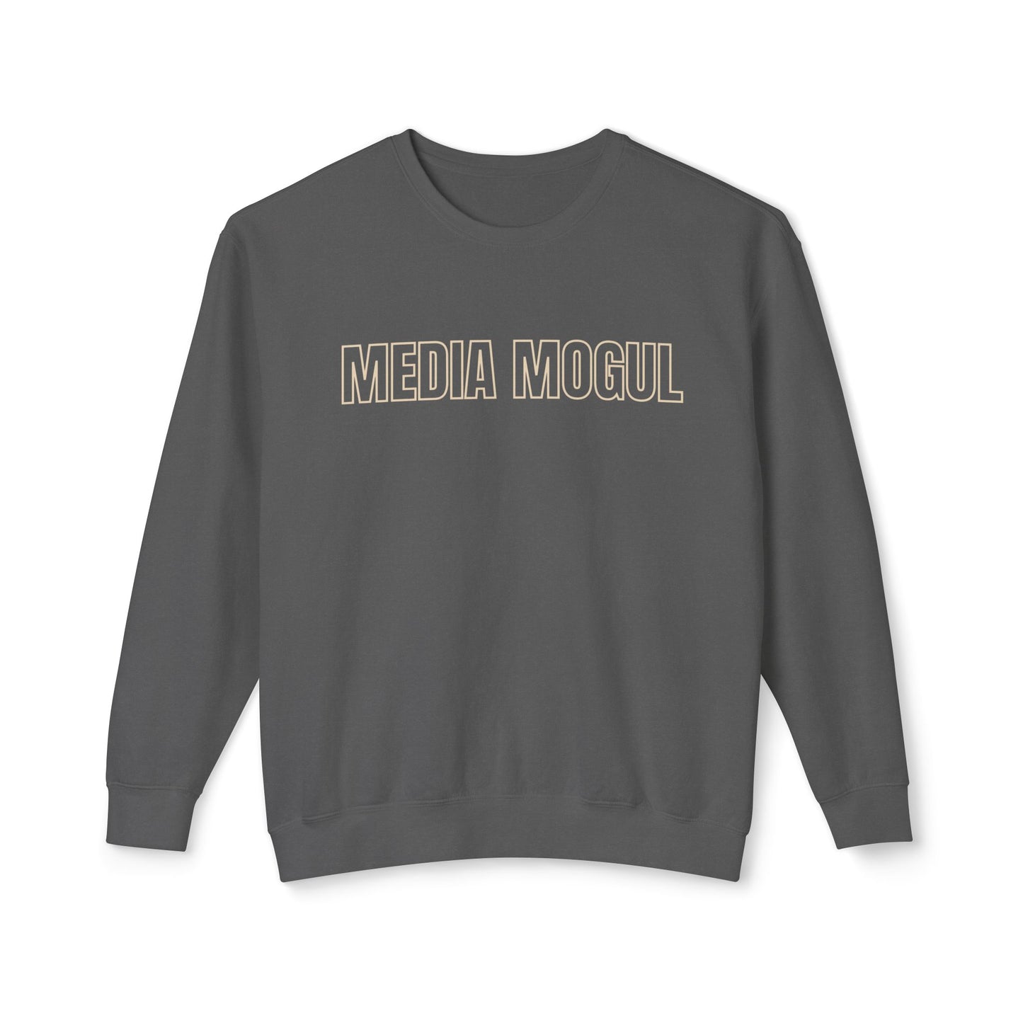 Media Mogul Unisex Lightweight Crewneck Sweatshirt