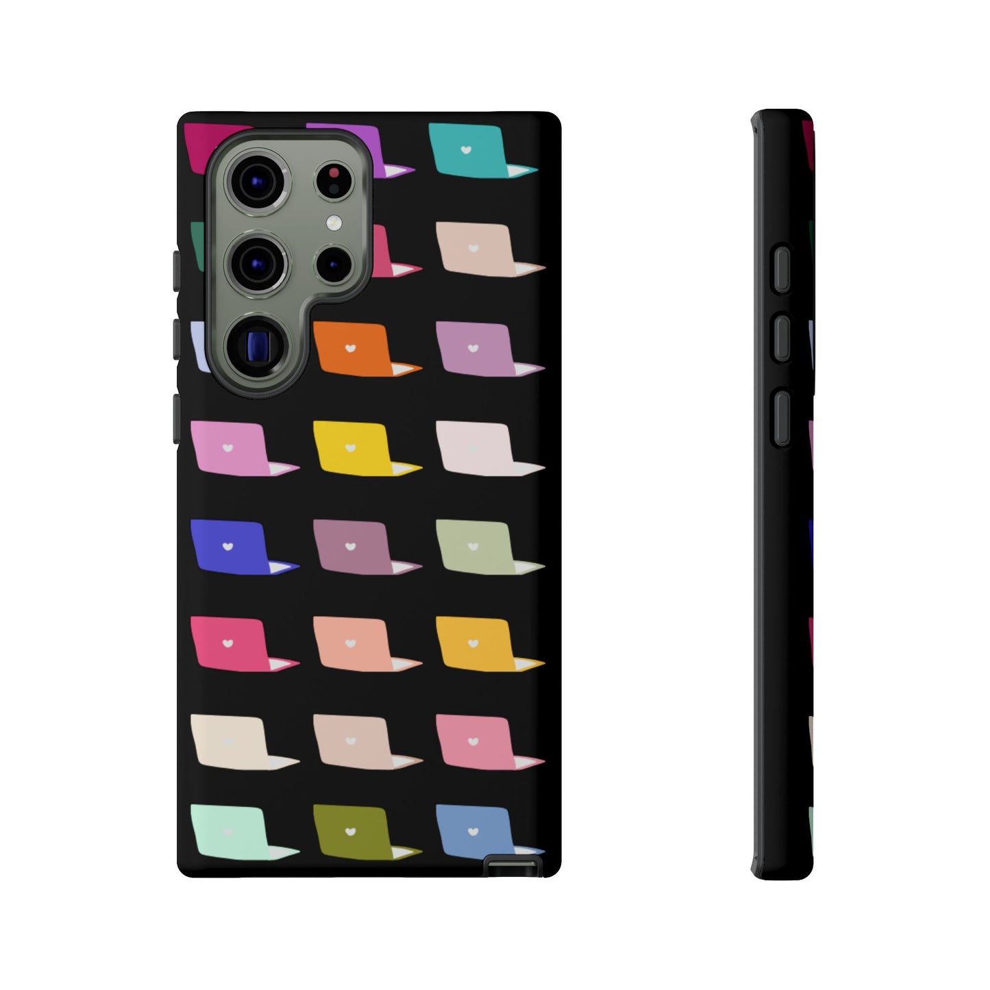 Colorful Laptop Icons Phone Case