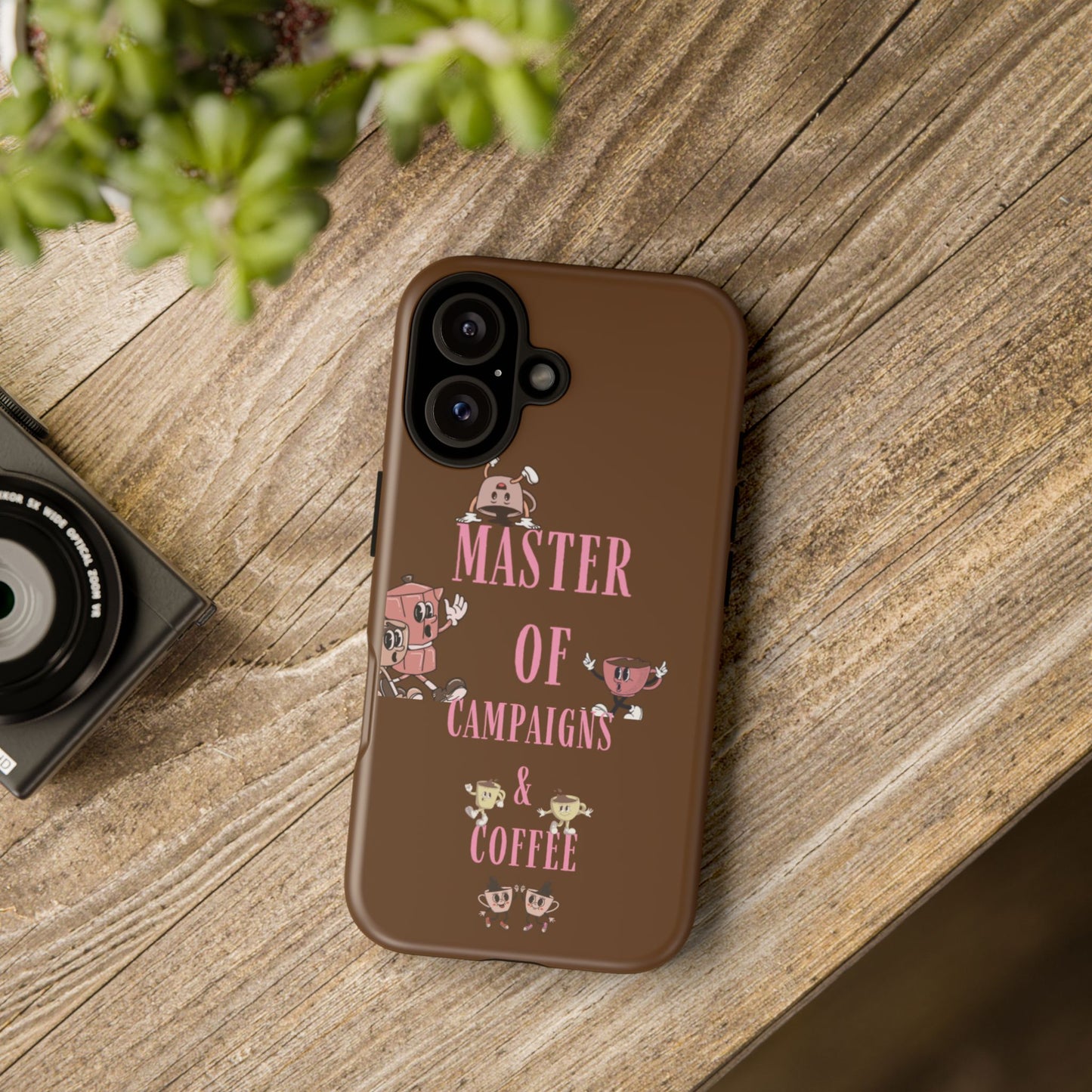 Master of Campaigns & Coffee Phone Case