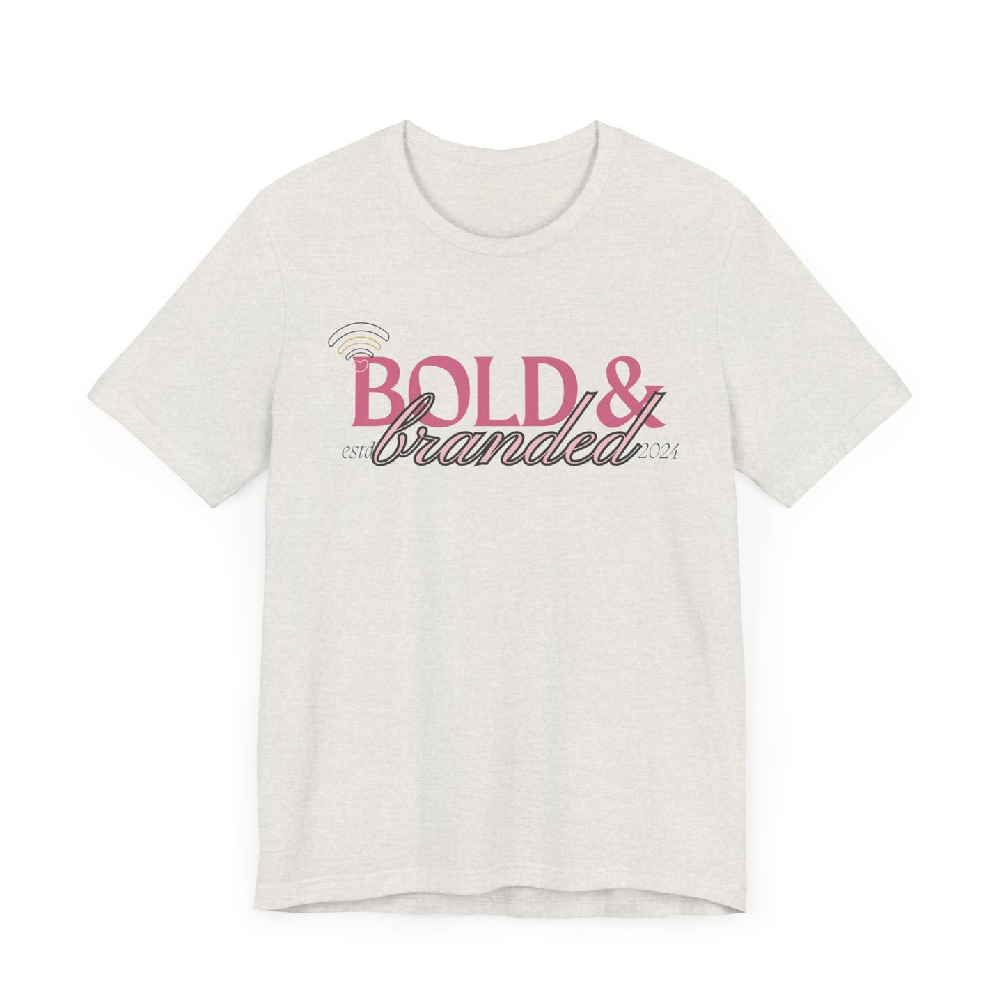 Bold & Branded Unisex Jersey Short Sleeve Tee