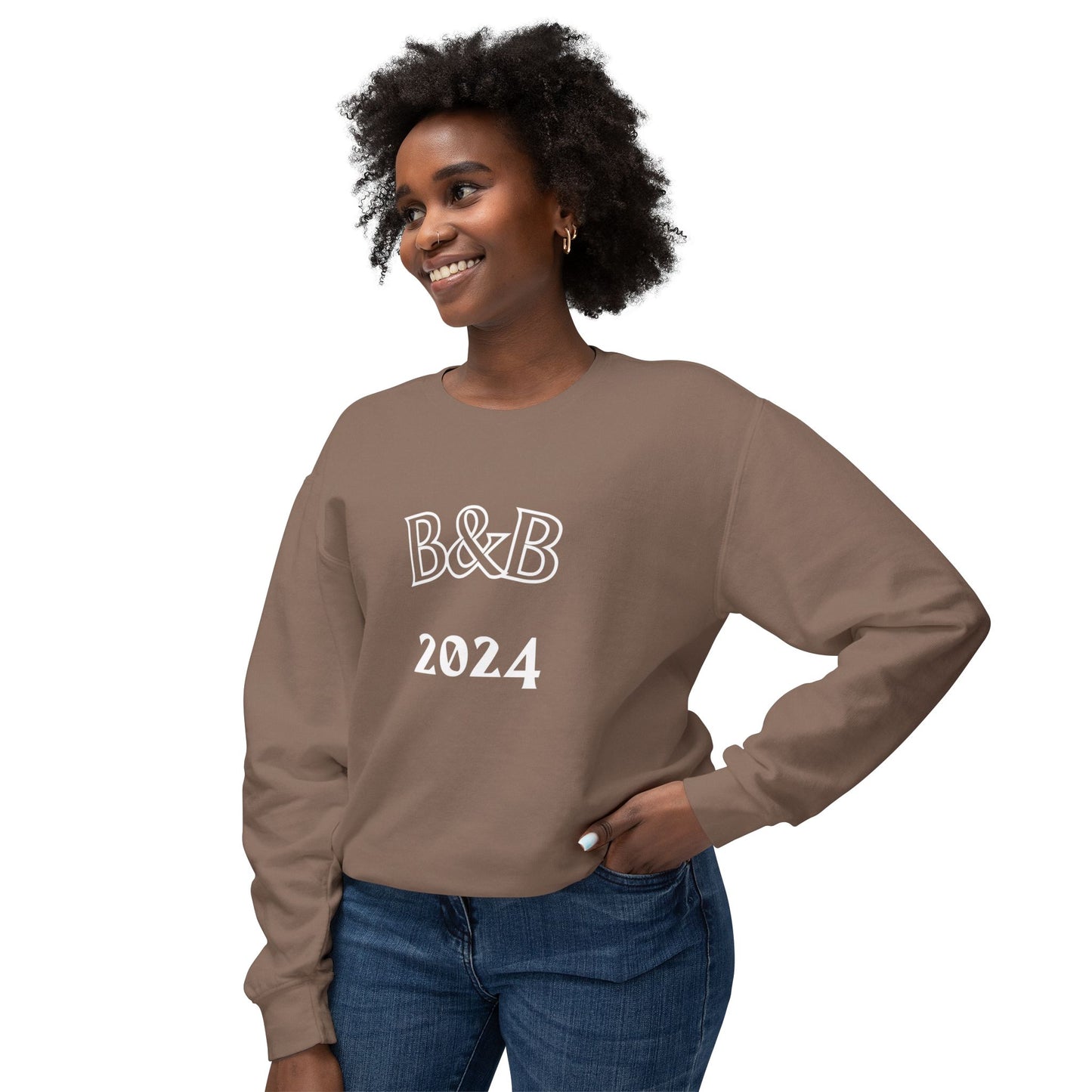 B&B 2024 Unisex Lightweight Crewneck Sweatshirt