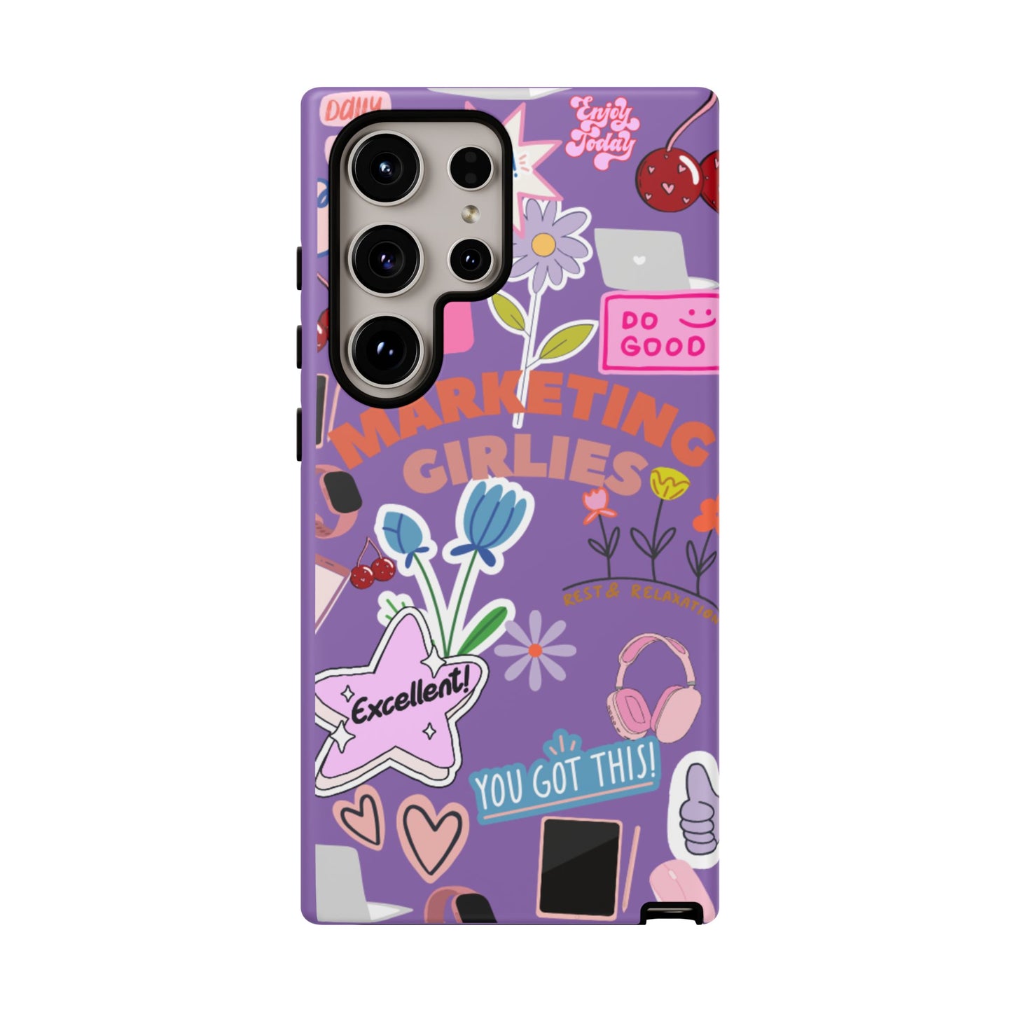 Marketing Girlies Sticker Phone Case