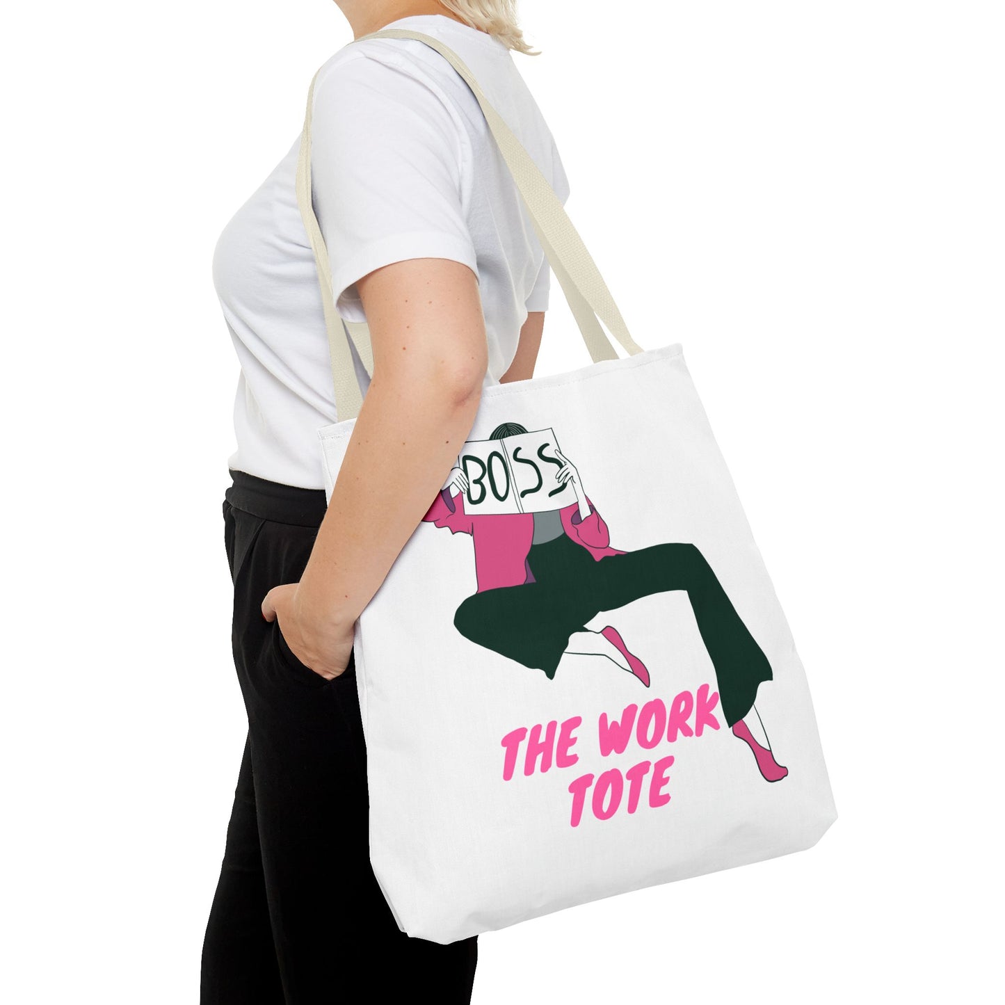 The Work Tote Tote Bag (AOP)