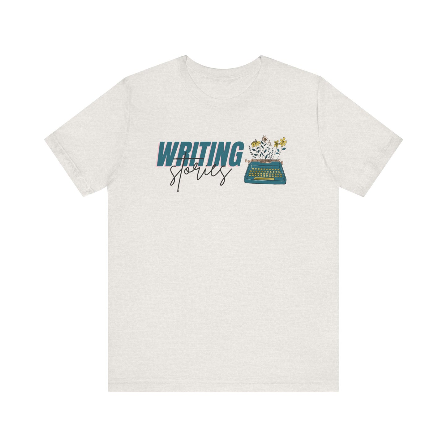 Writing Stories Unisex Jersey Short Sleeve Tee