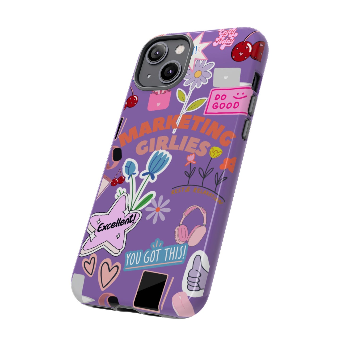 Marketing Girlies Sticker Phone Case