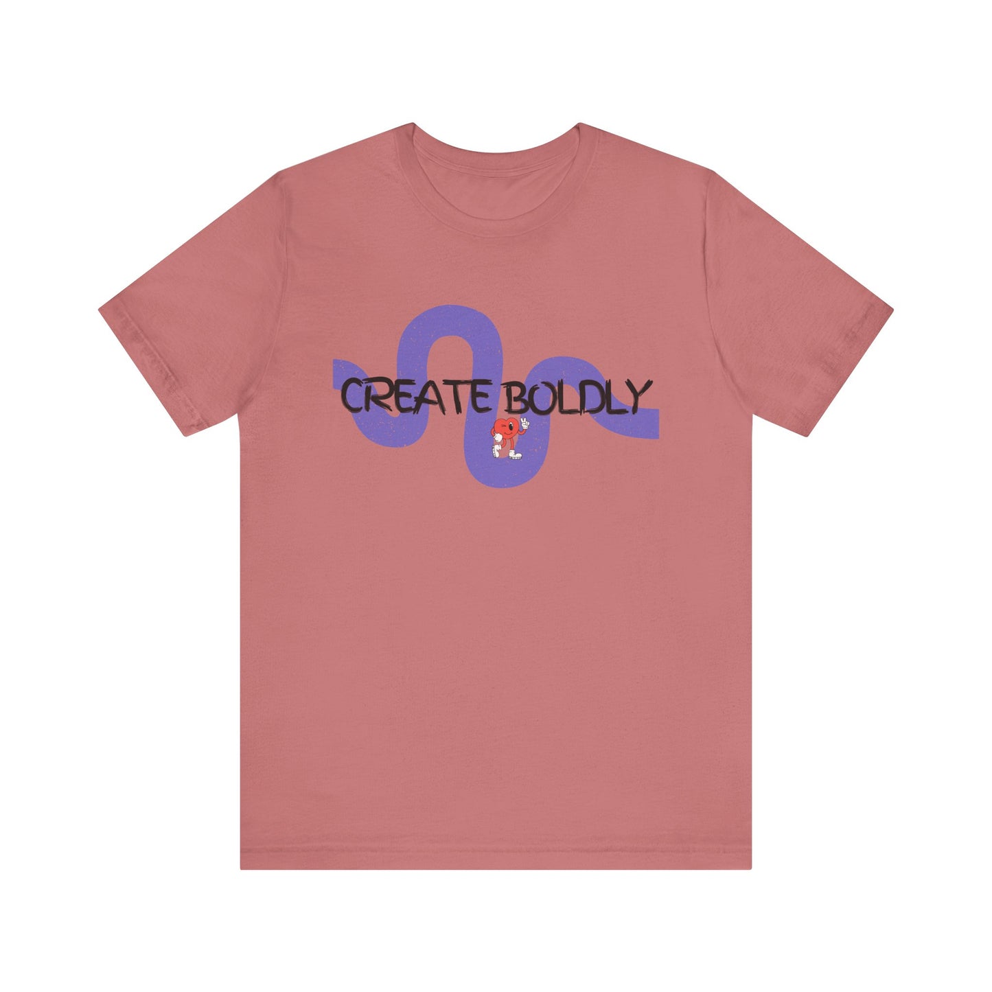 Create Boldly Unisex Jersey Short Sleeve Tee