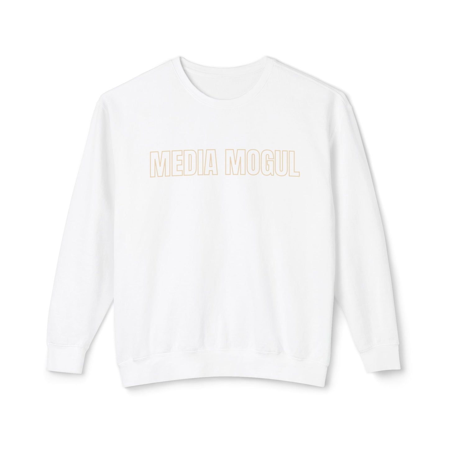 Media Mogul Unisex Lightweight Crewneck Sweatshirt