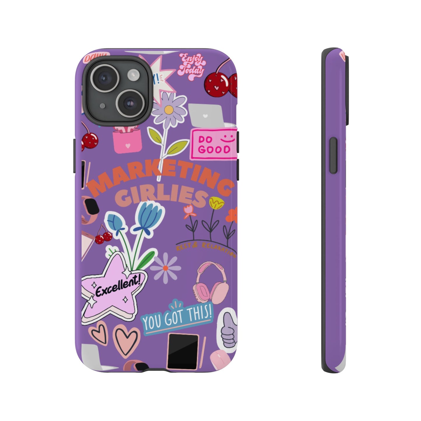 Marketing Girlies Sticker Phone Case