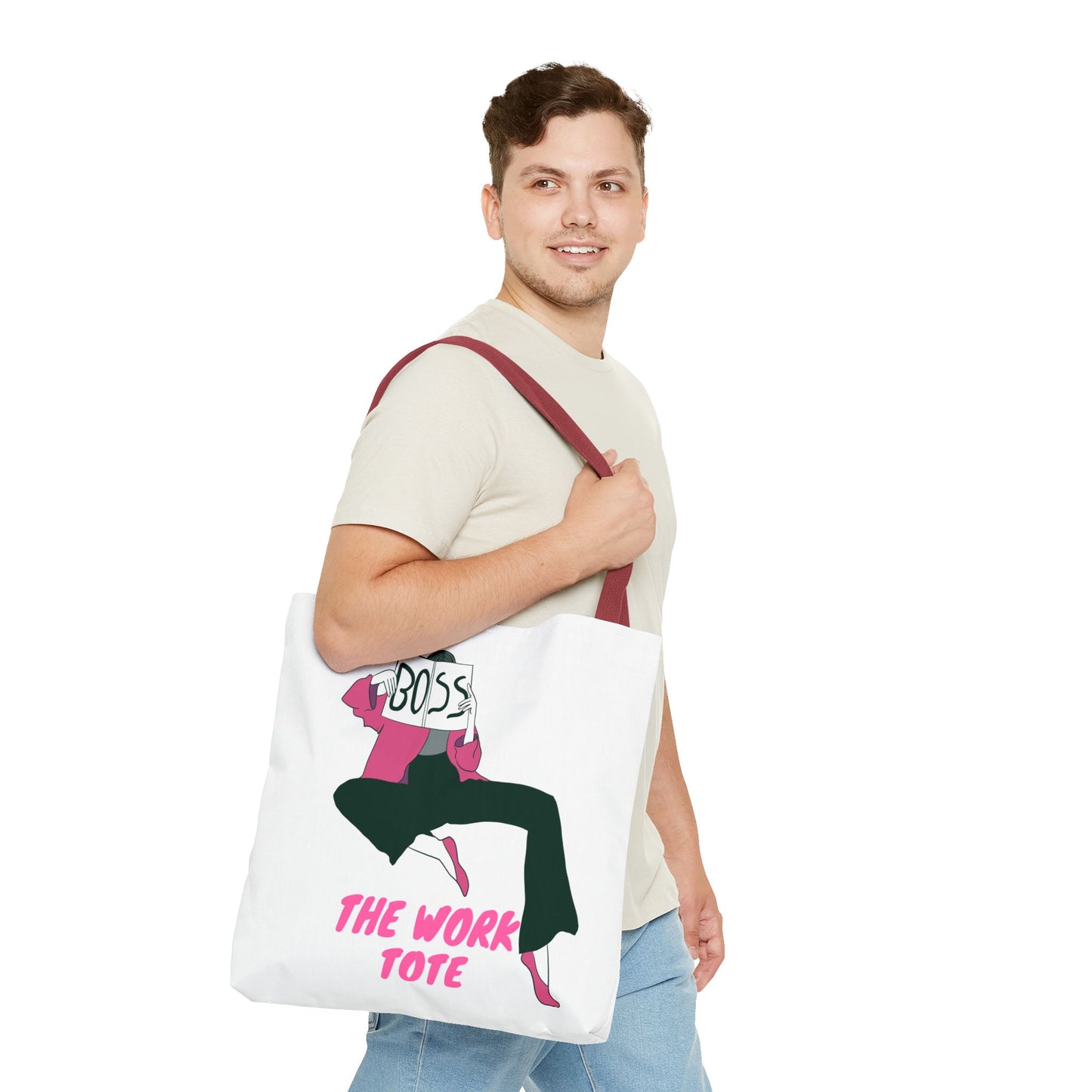 The Work Tote Tote Bag (AOP)