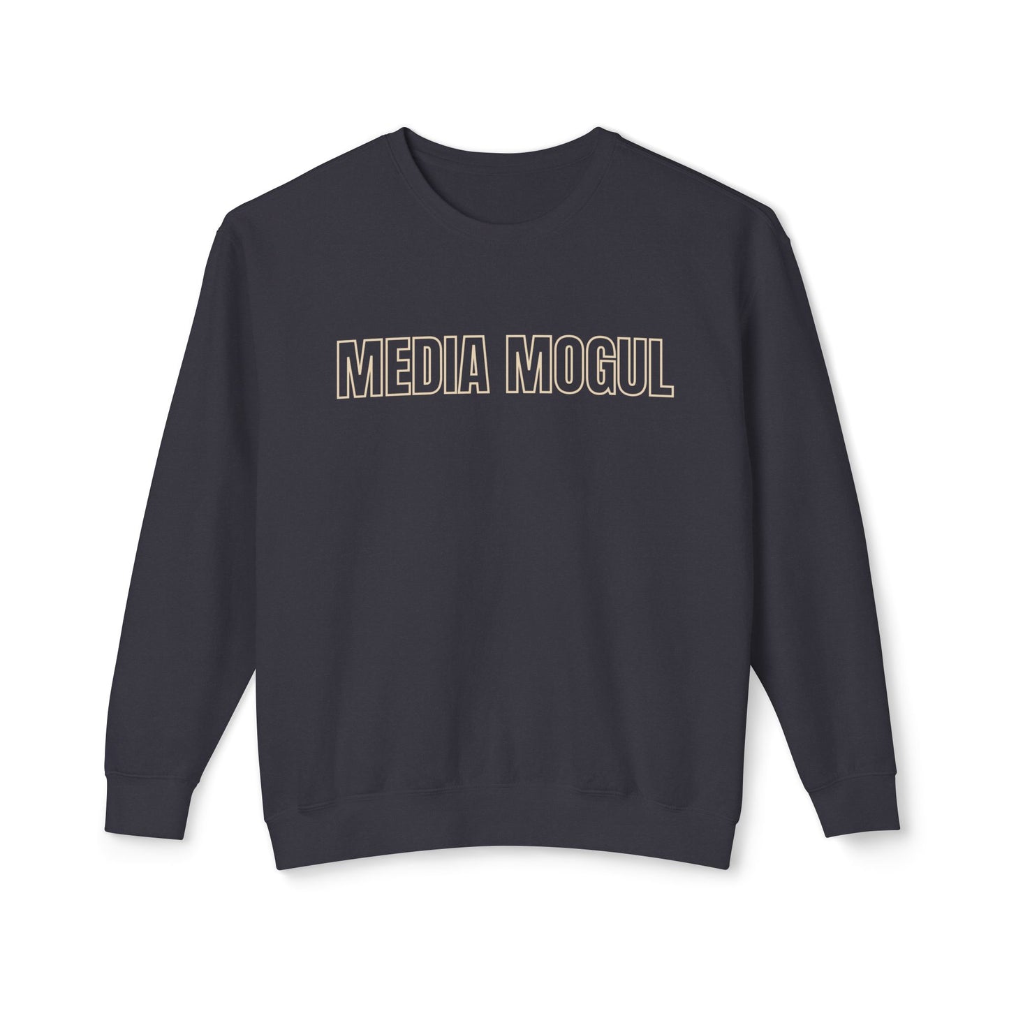 Media Mogul Unisex Lightweight Crewneck Sweatshirt