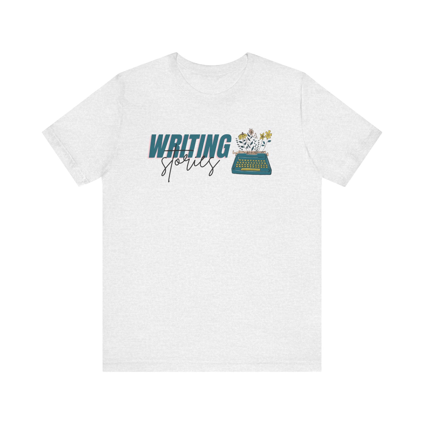 Writing Stories Unisex Jersey Short Sleeve Tee