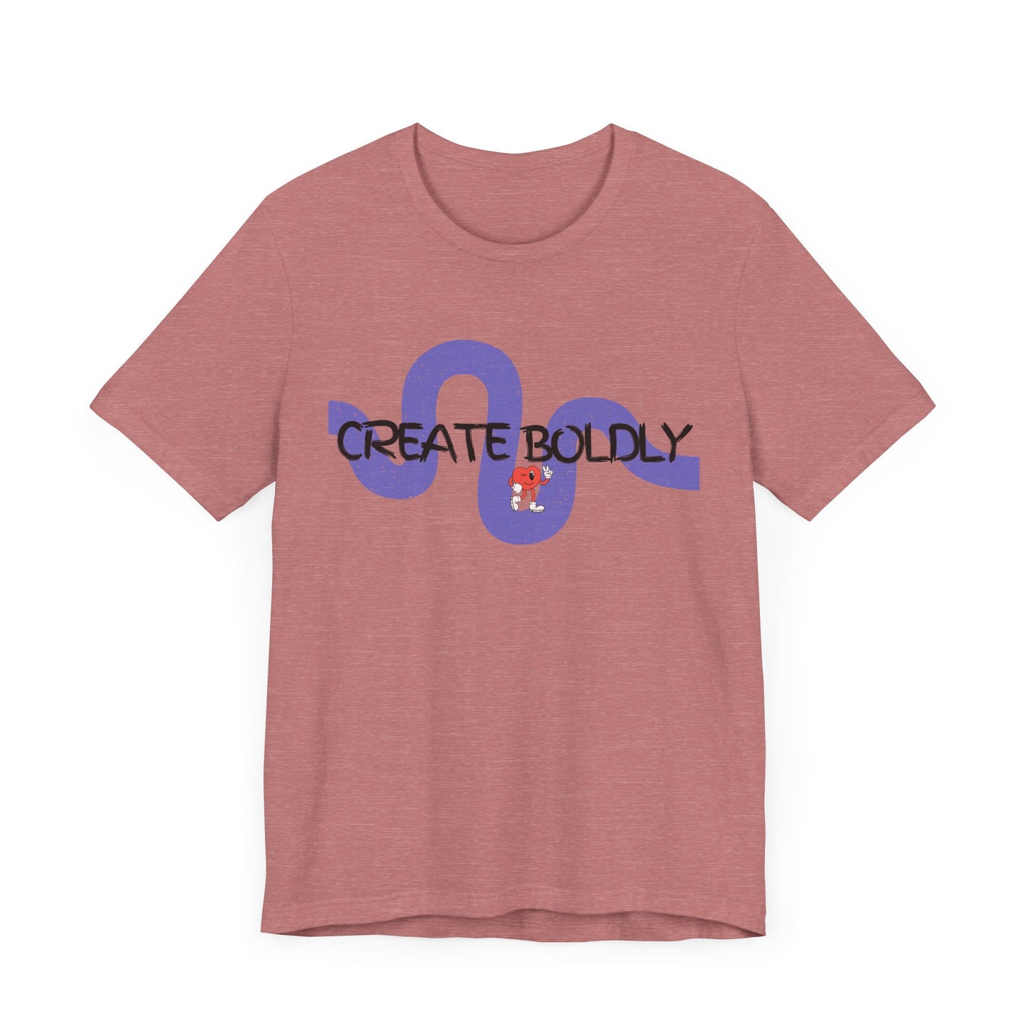 Create Boldly Unisex Jersey Short Sleeve Tee