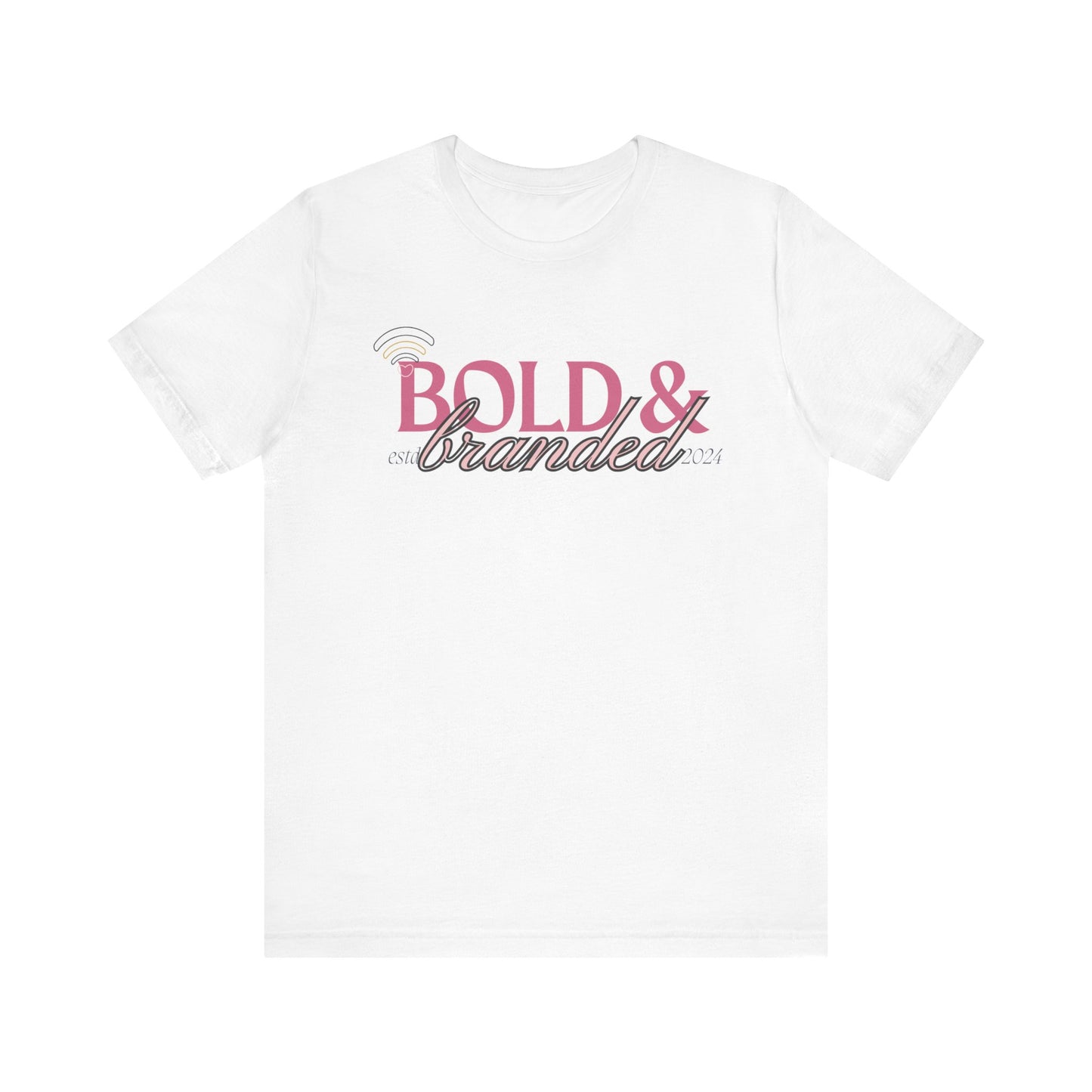 Bold & Branded Unisex Jersey Short Sleeve Tee