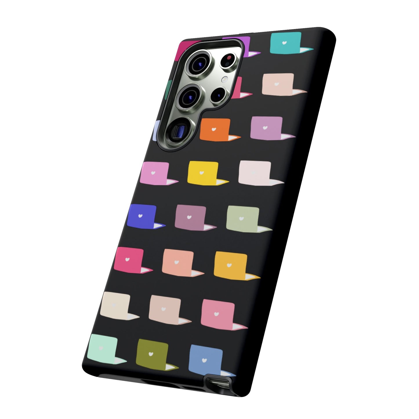 Colorful Laptop Icons Phone Case