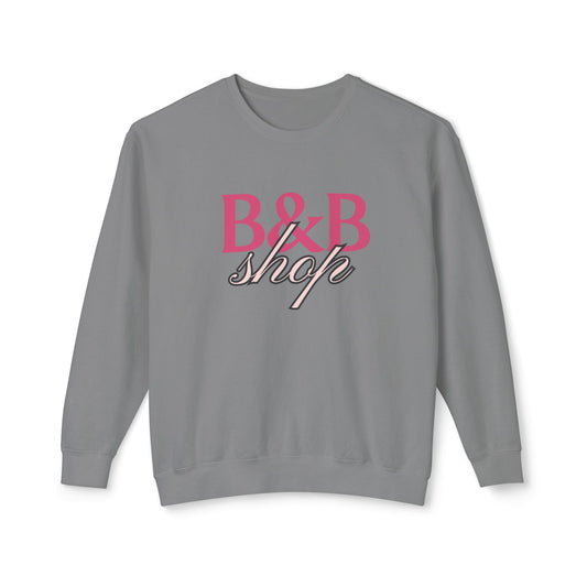 B&B Shop Signature Crewneck Unisex Lightweight Crewneck Sweatshirt