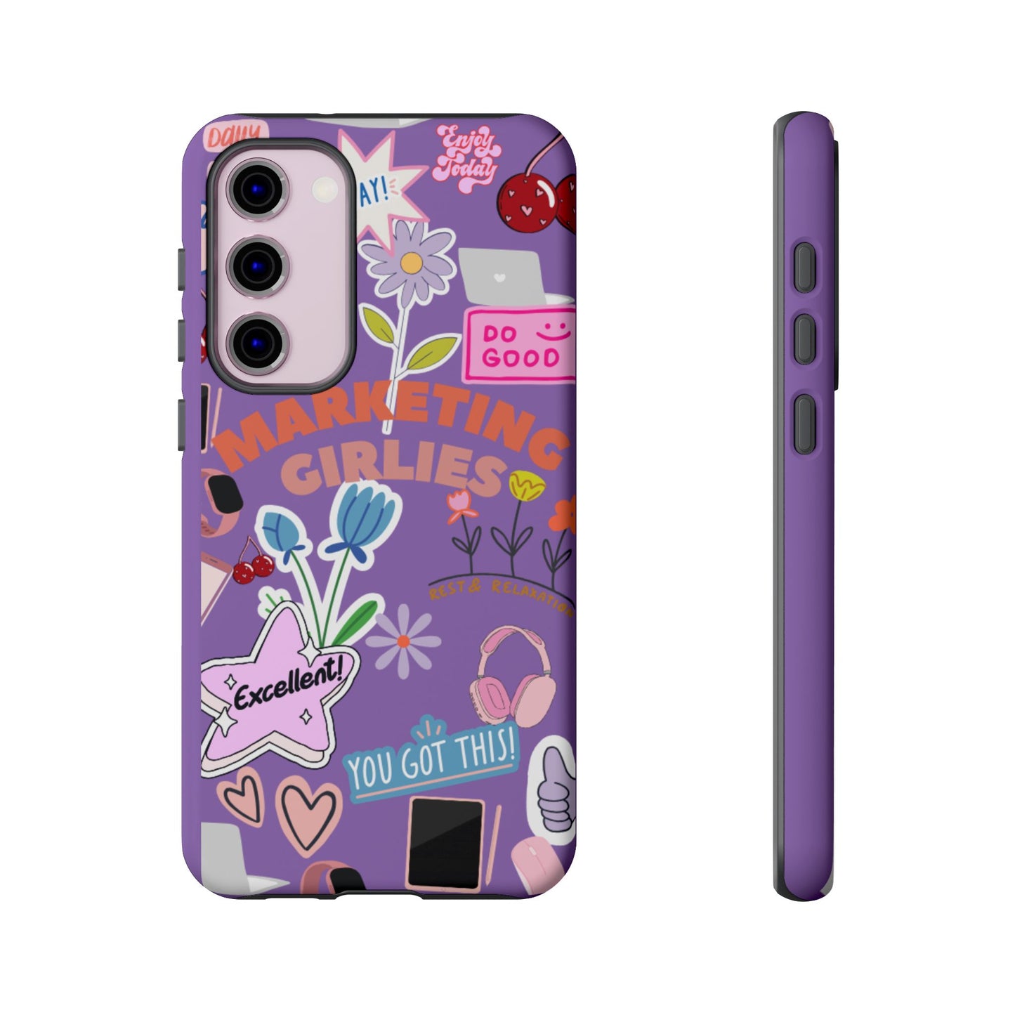 Marketing Girlies Sticker Phone Case