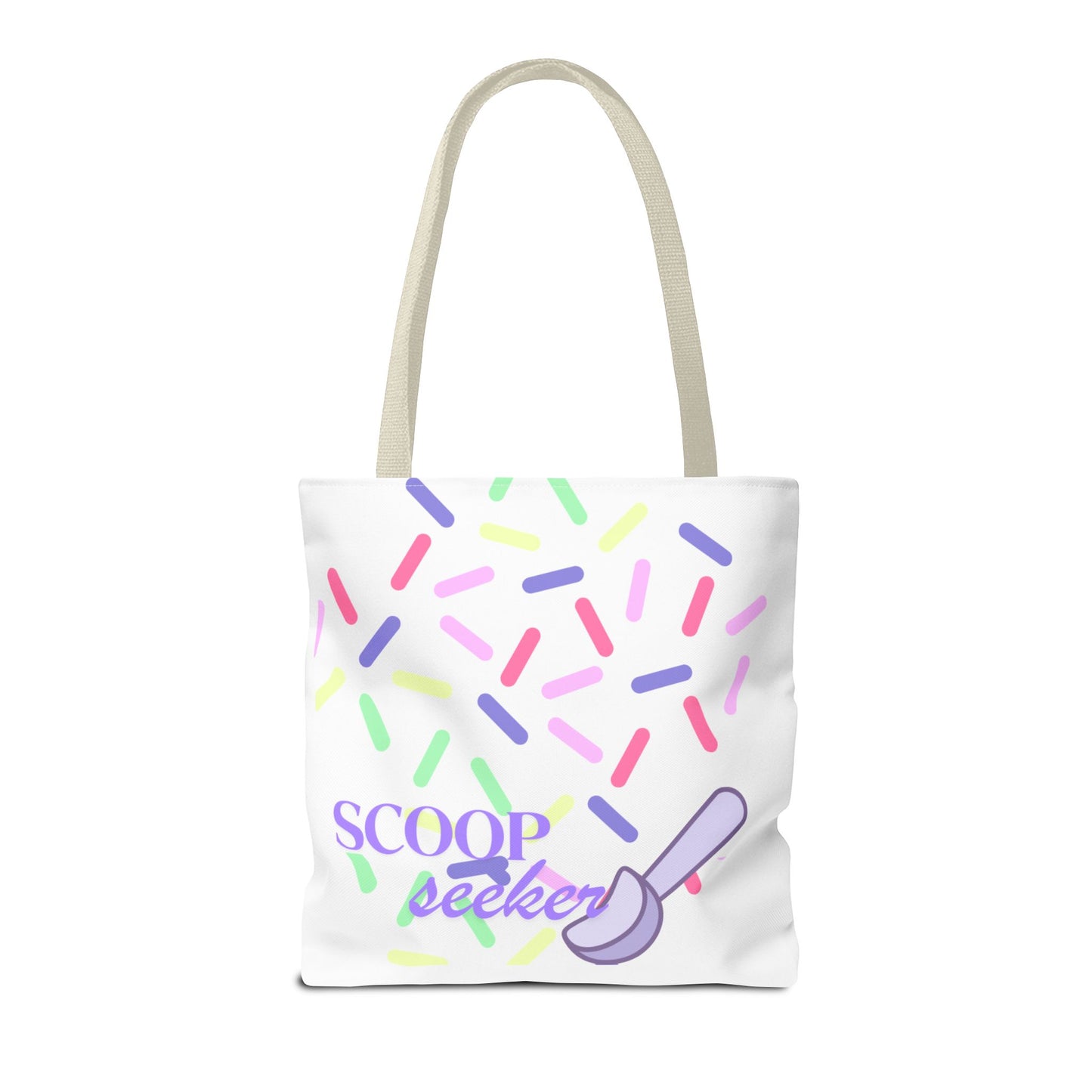 Scoop Seeker Tote Bag (AOP)