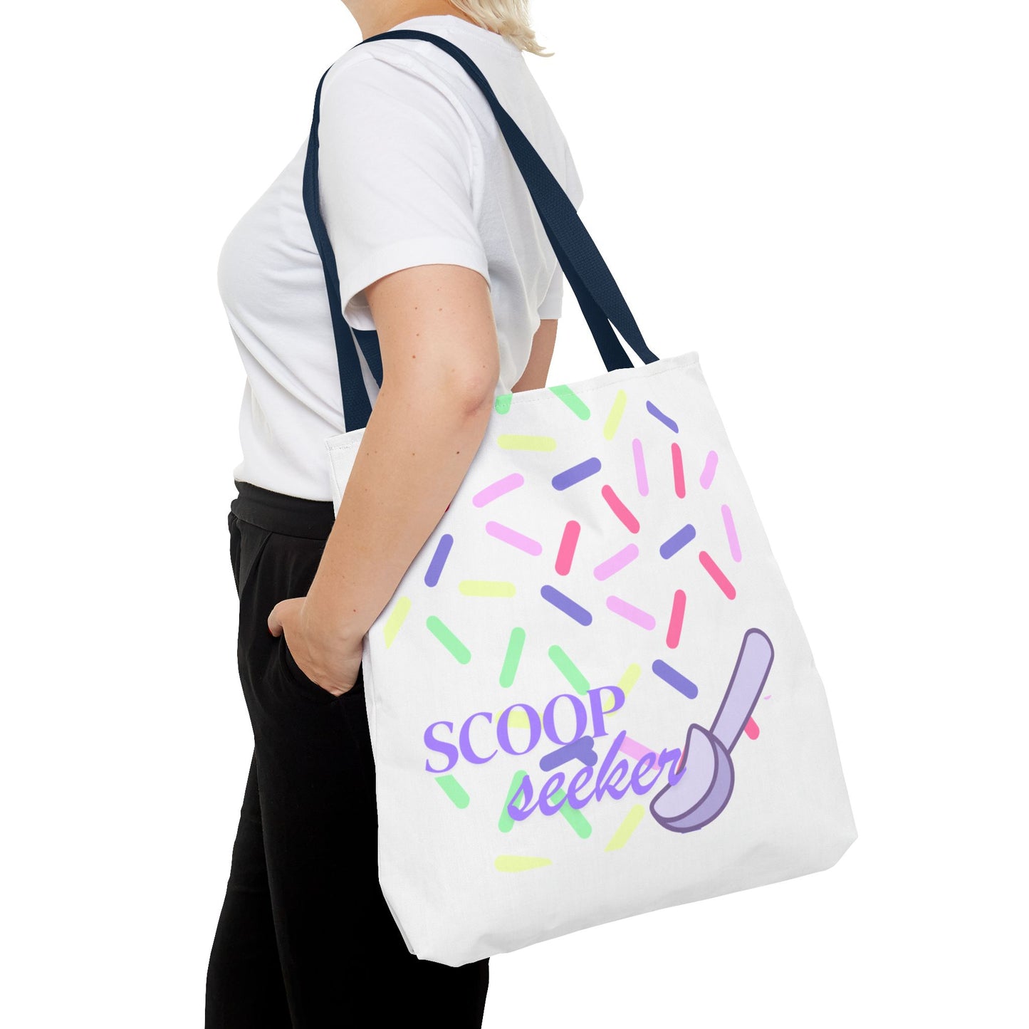 Scoop Seeker Tote Bag (AOP)