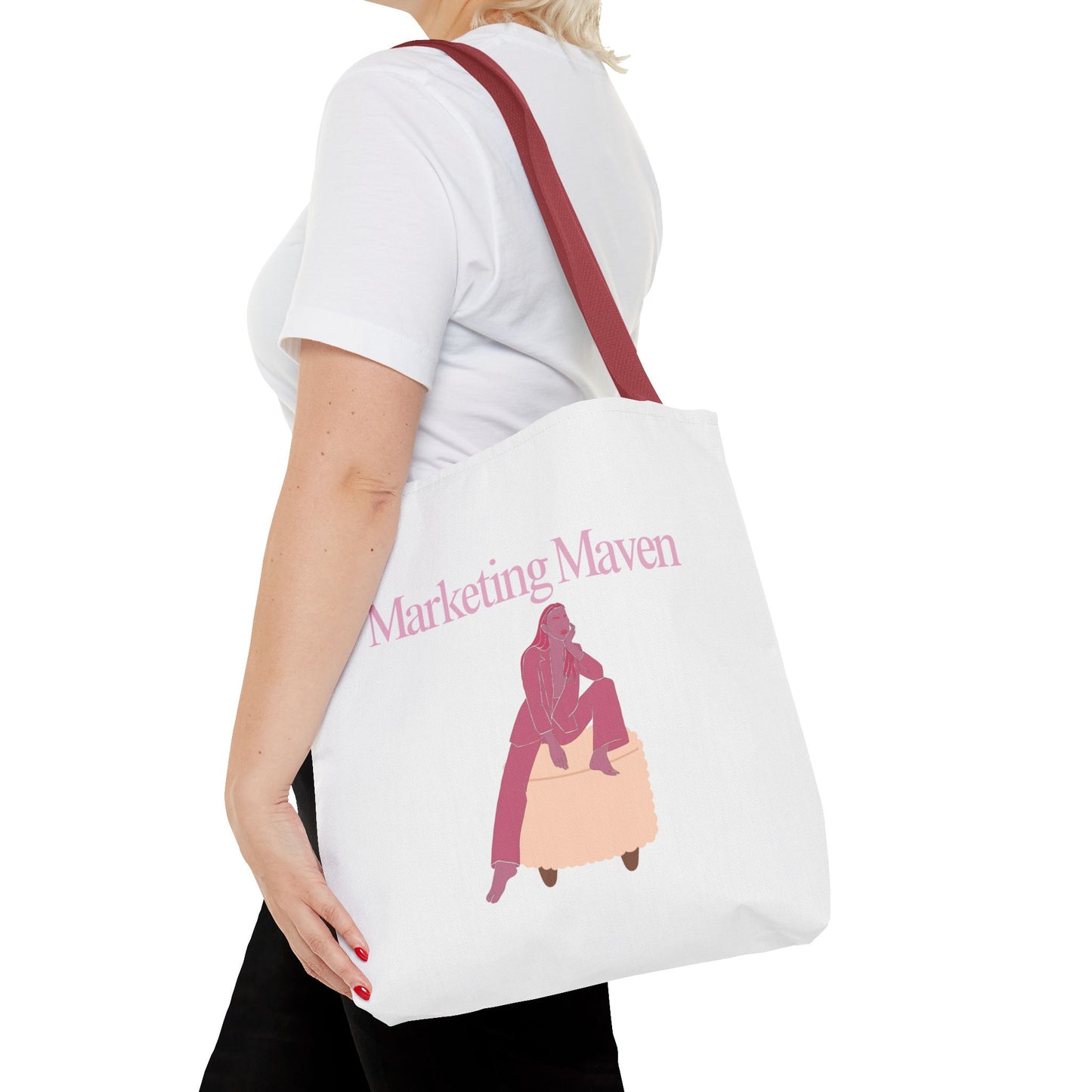 Marketing Maven Tote Bag (AOP)