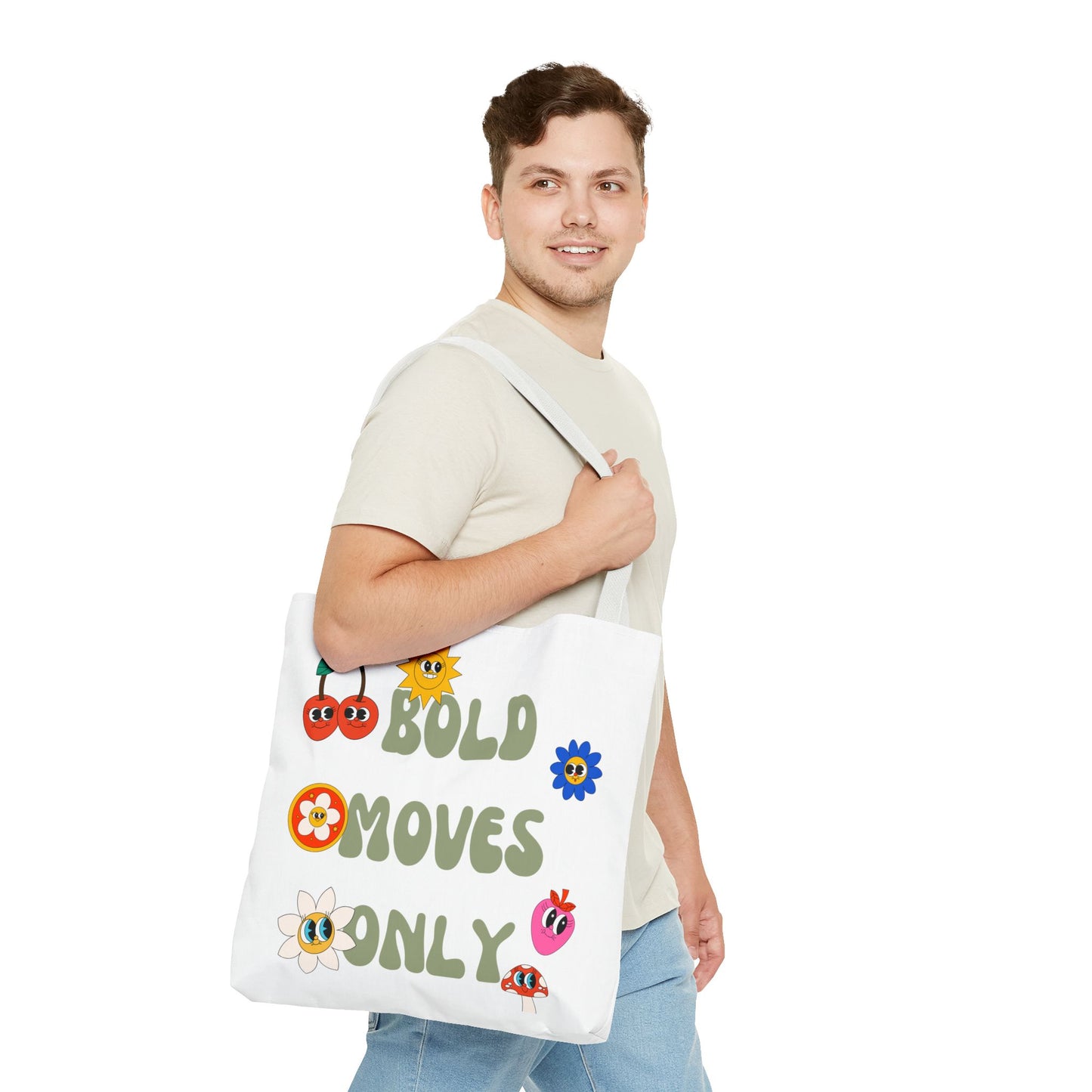 Bold Moves Only Bag (AOP)