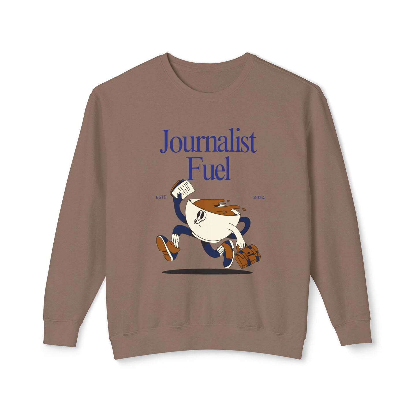 Journalist Fuel Lightweight Crewneck Sweatshirt