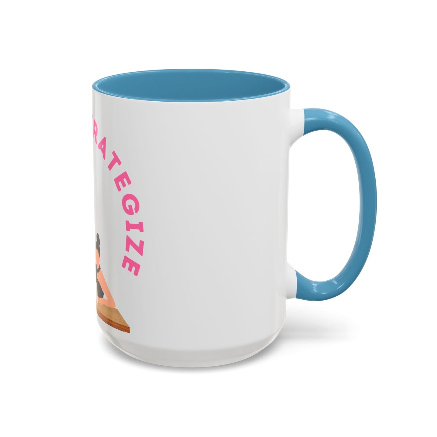 Sip and Strategize Coffee Mug Diverse (11, 15oz)