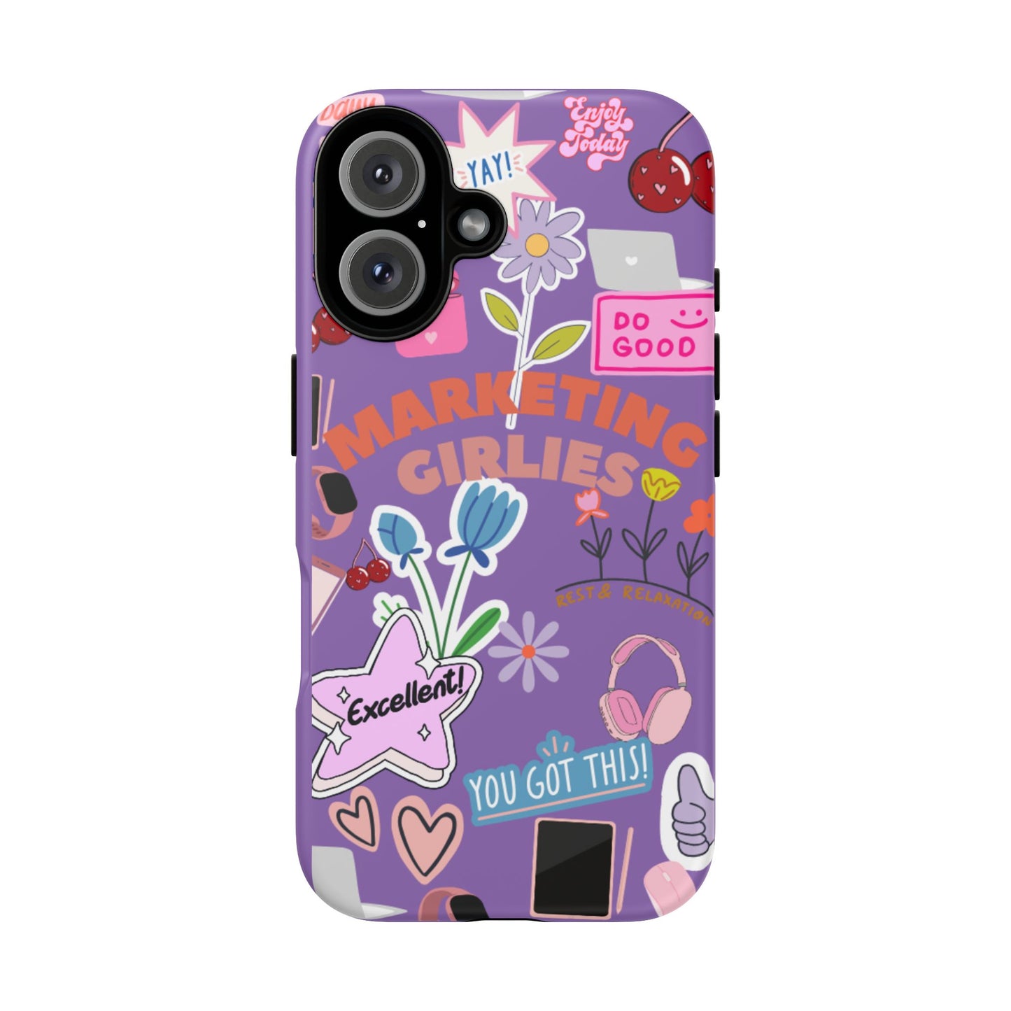 Marketing Girlies Sticker Phone Case