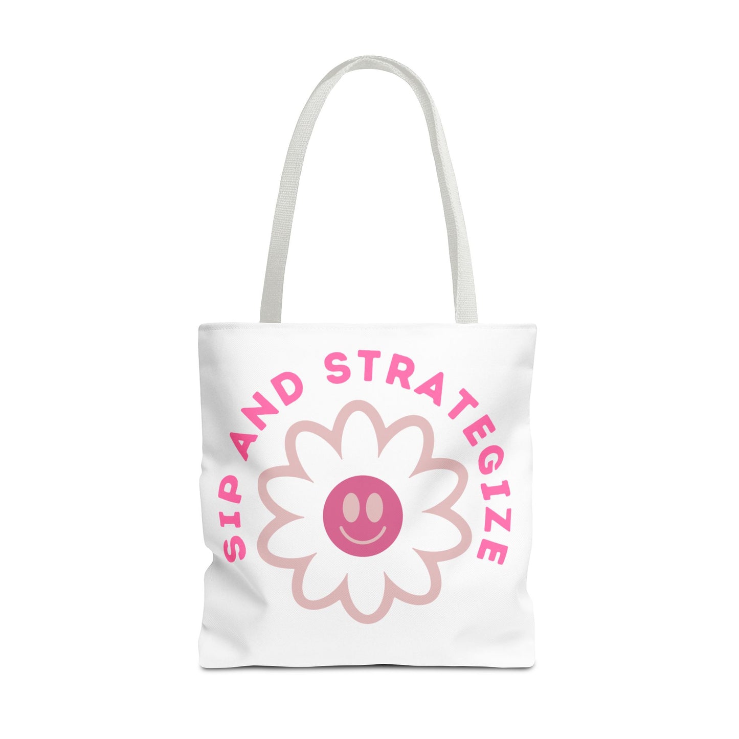 Sip & Strategize Tote Bag (AOP)