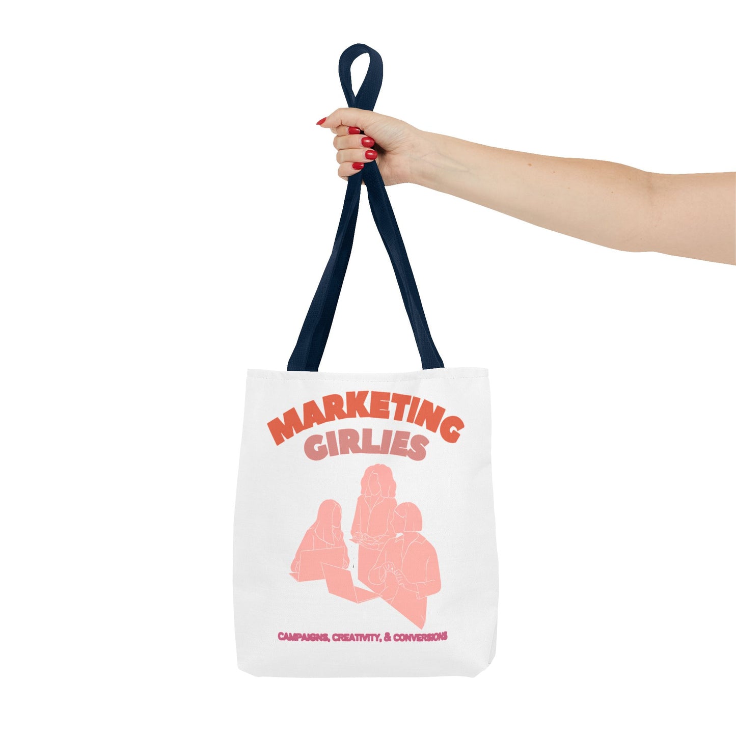 Marketing Girlies Tote Bag (AOP)