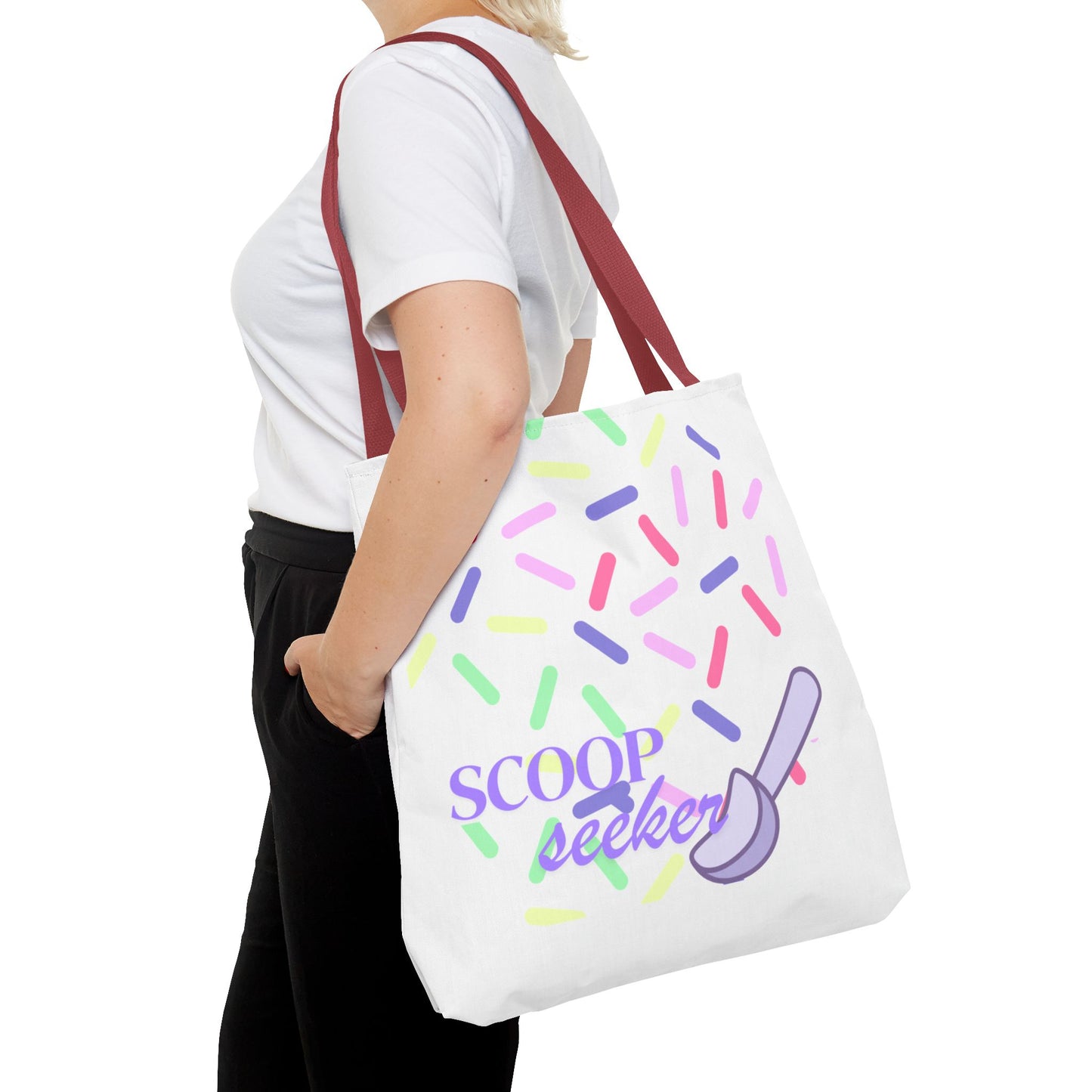 Scoop Seeker Tote Bag (AOP)