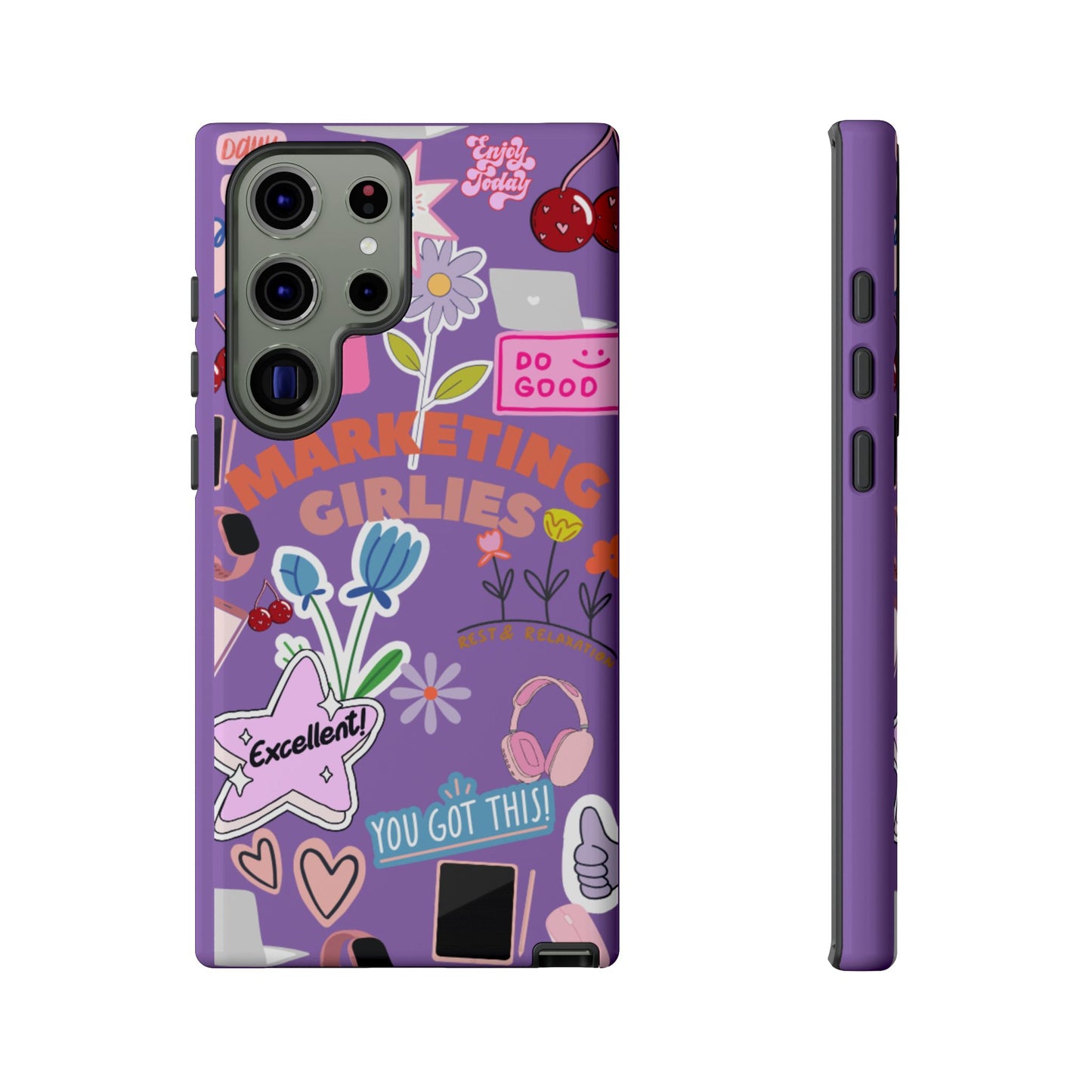 Marketing Girlies Sticker Phone Case