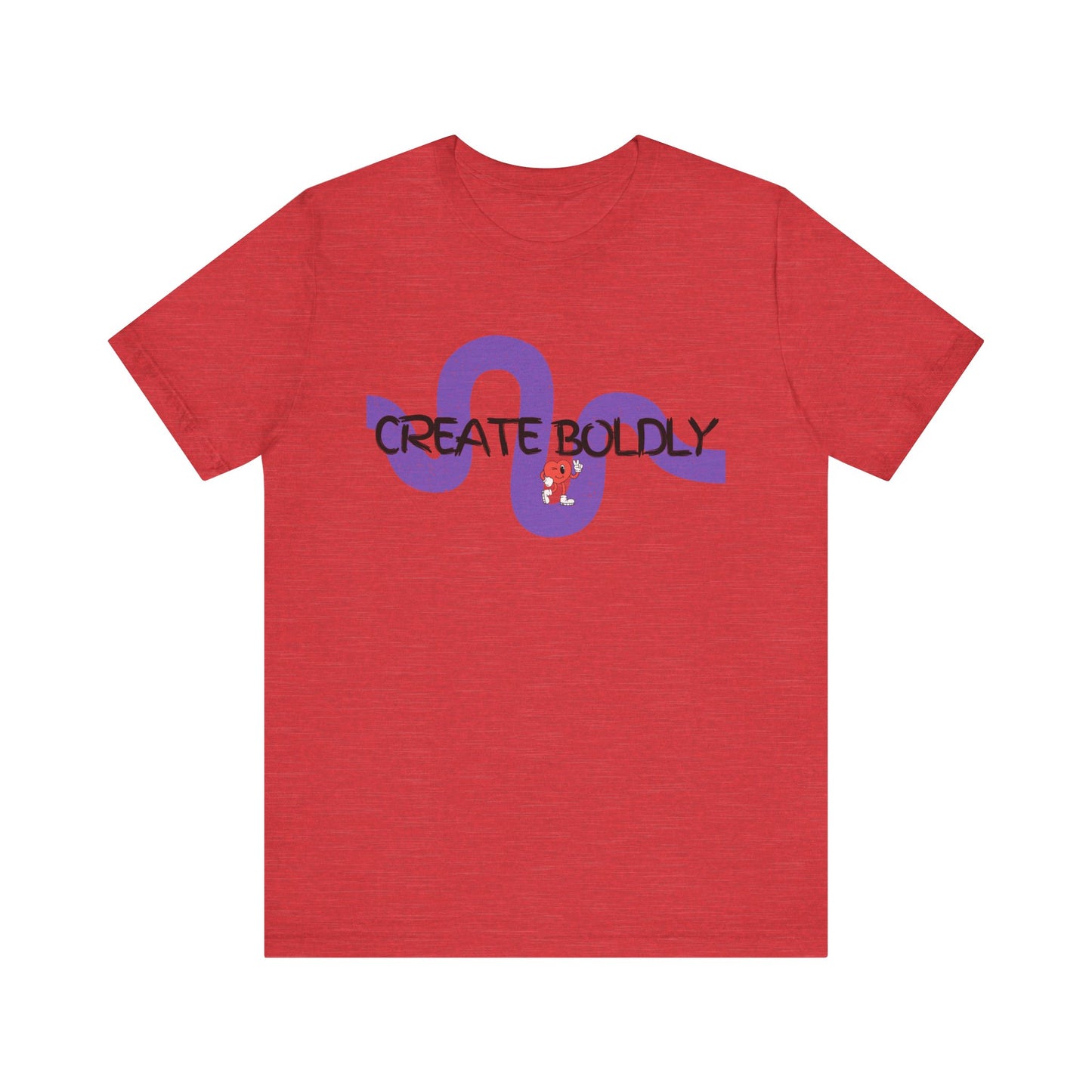 Create Boldly Unisex Jersey Short Sleeve Tee