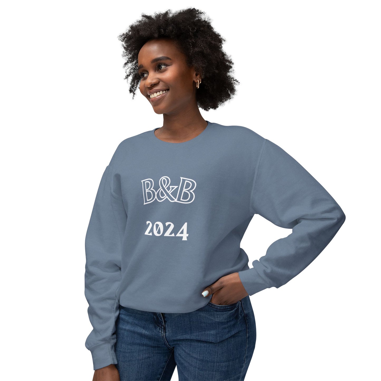 B&B 2024 Unisex Lightweight Crewneck Sweatshirt