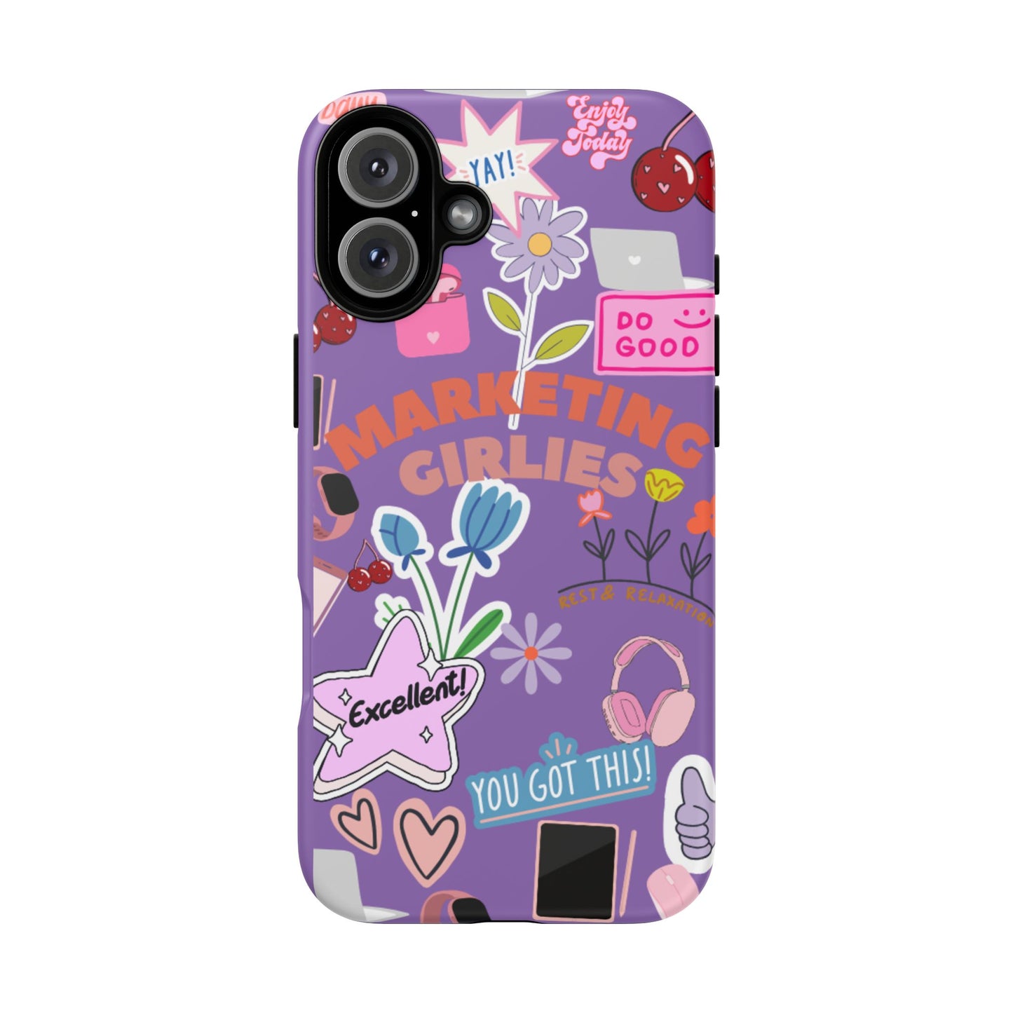 Marketing Girlies Sticker Phone Case