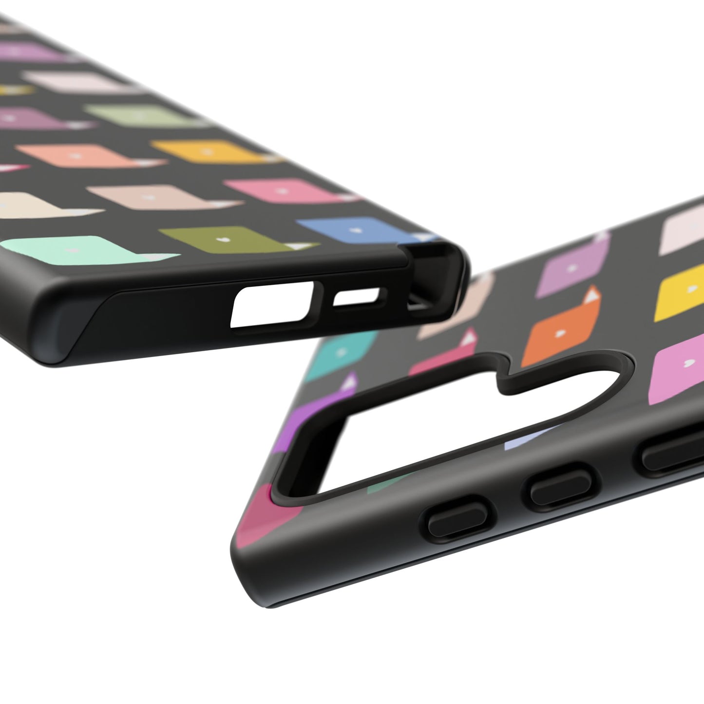 Colorful Laptop Icons Phone Case